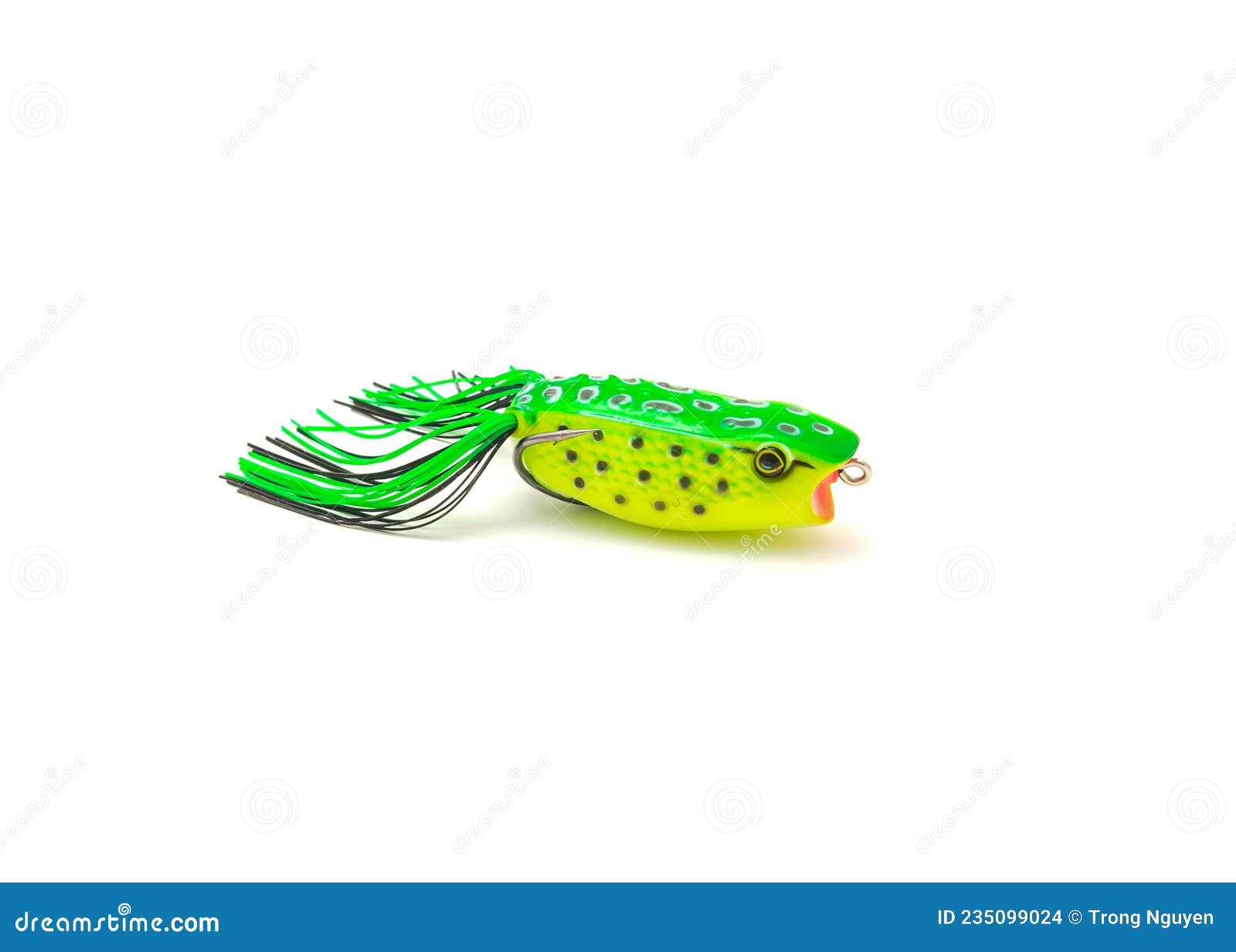 Side View Topwater Frog Lure Bait for Freshwater Bass Fishing