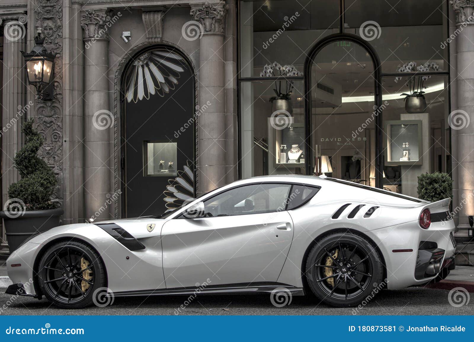 Side View Of A White Ferrari F12 Tdf Editorial Photo Image Of View Engine Side View Of A White Ferrari F12 Tdf Editorial Photo Image Of View Engine