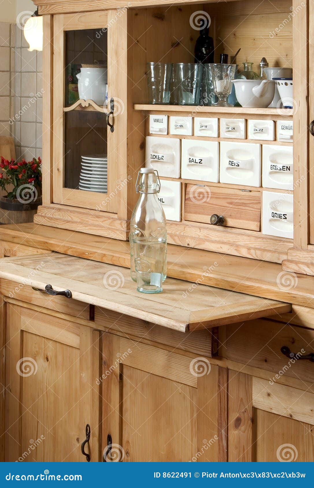 sideboard in kitchen