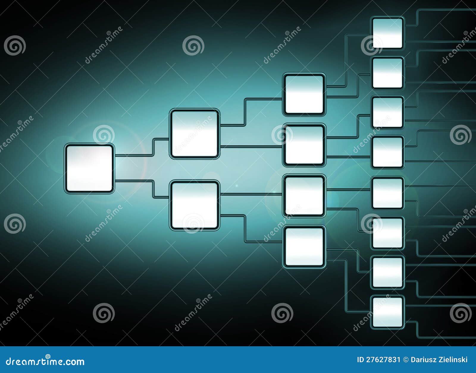 Sieci flowchart wykresu zarządzanie z racy skutkiem