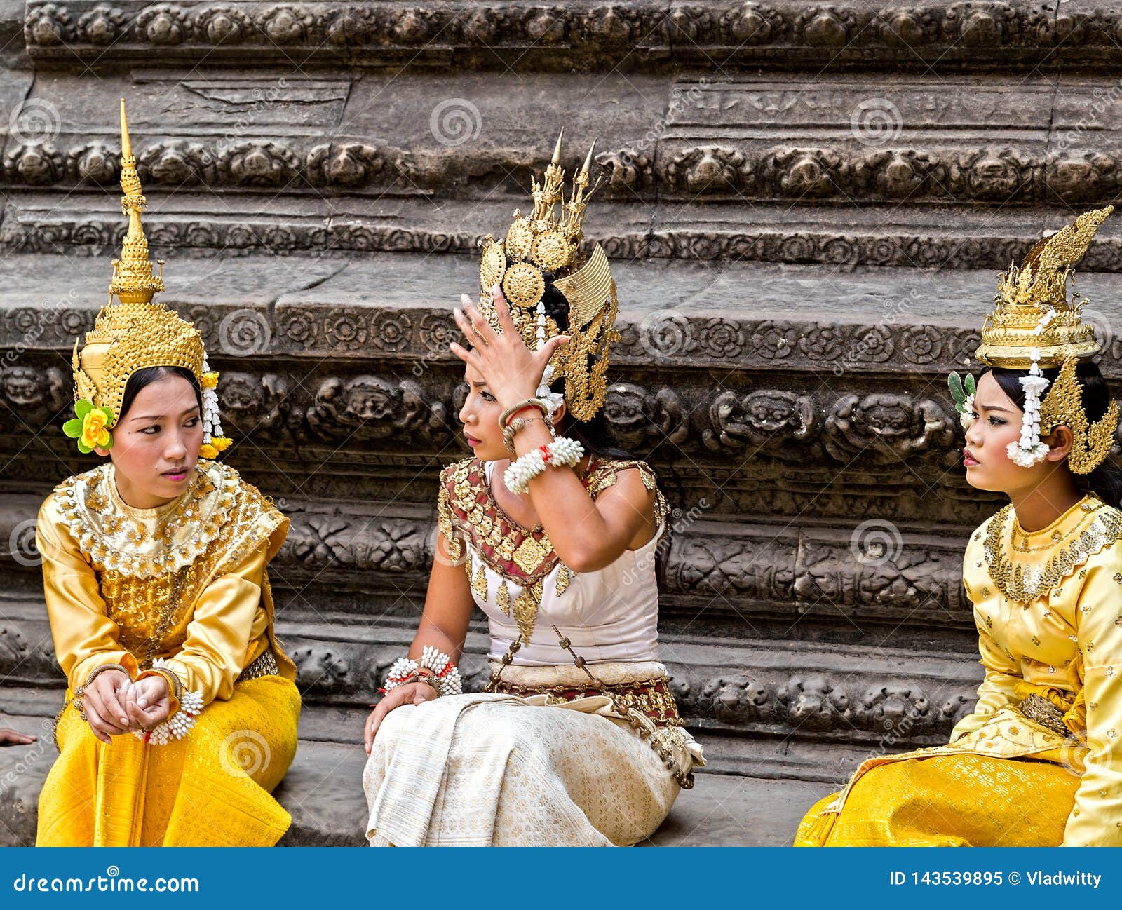 Angkor Wat is a Popular Tourist Attraction Apsara Cambodian Dance