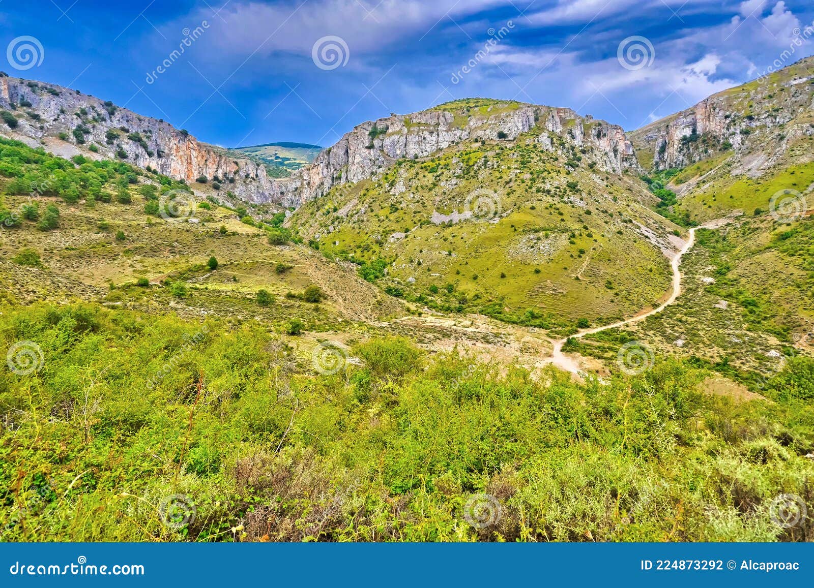 sierra de la demanda protected area, la rioja, spain