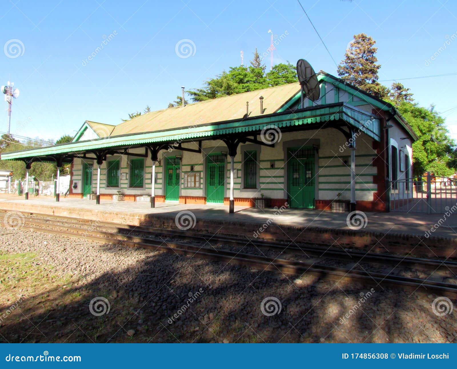 Sierra De La Ventana Train Station Editorial Stock Photo Image Of Argentina Natural 174856308