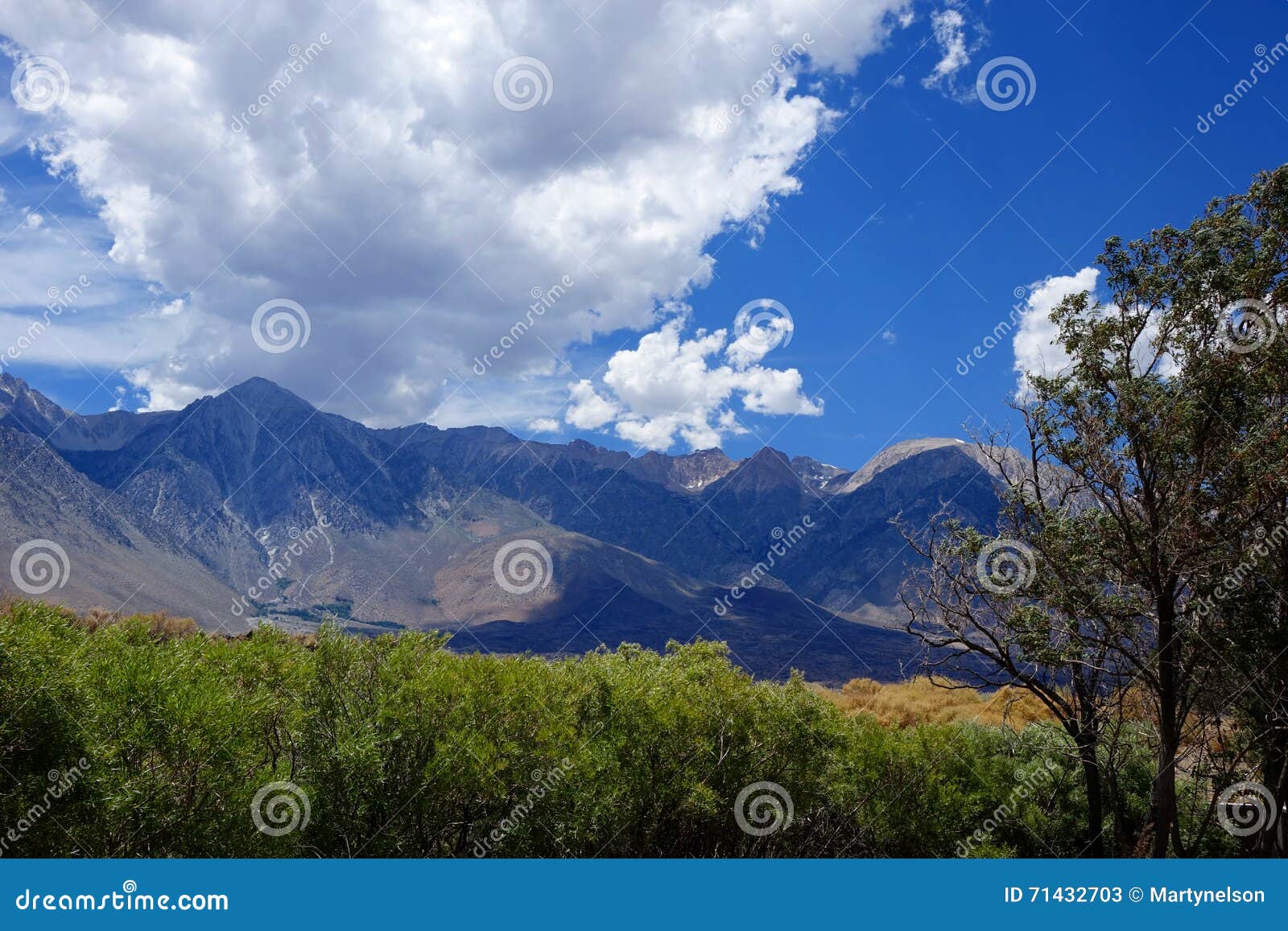 Sierra Nevada Mountains stock image. Image of california 71432703