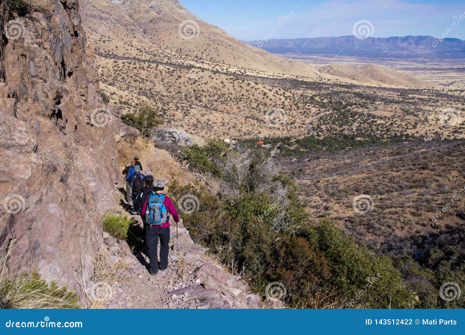 Sierra Vista, Arizona July 14,2019 Wildland Fire Near U.S. Army Fort