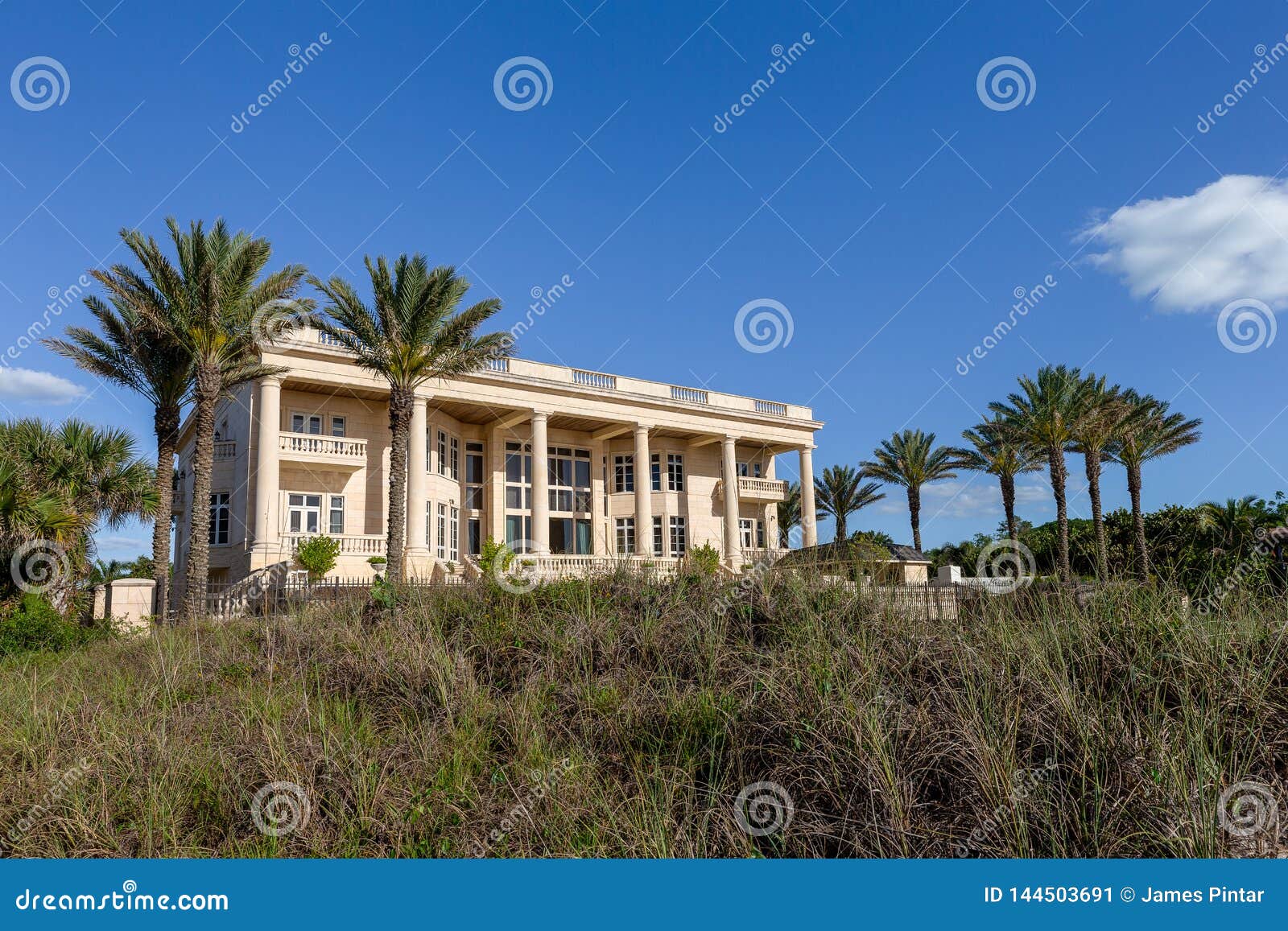 siesta key mansion editorial photo image of florida 144503691