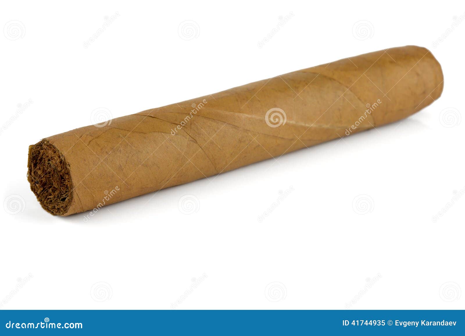 Sigaro cubano immagine stock. Immagine di marrone, regalo - 41744935