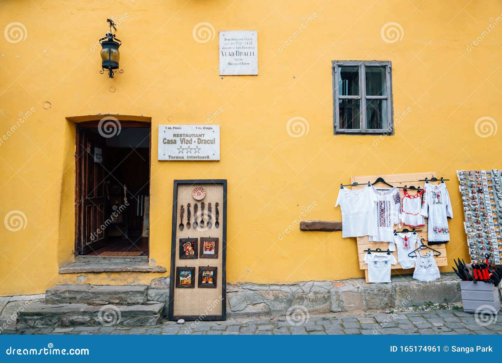 Vlad Tepes Dracula House in Sighisoara, Romania Editorial Photo Image