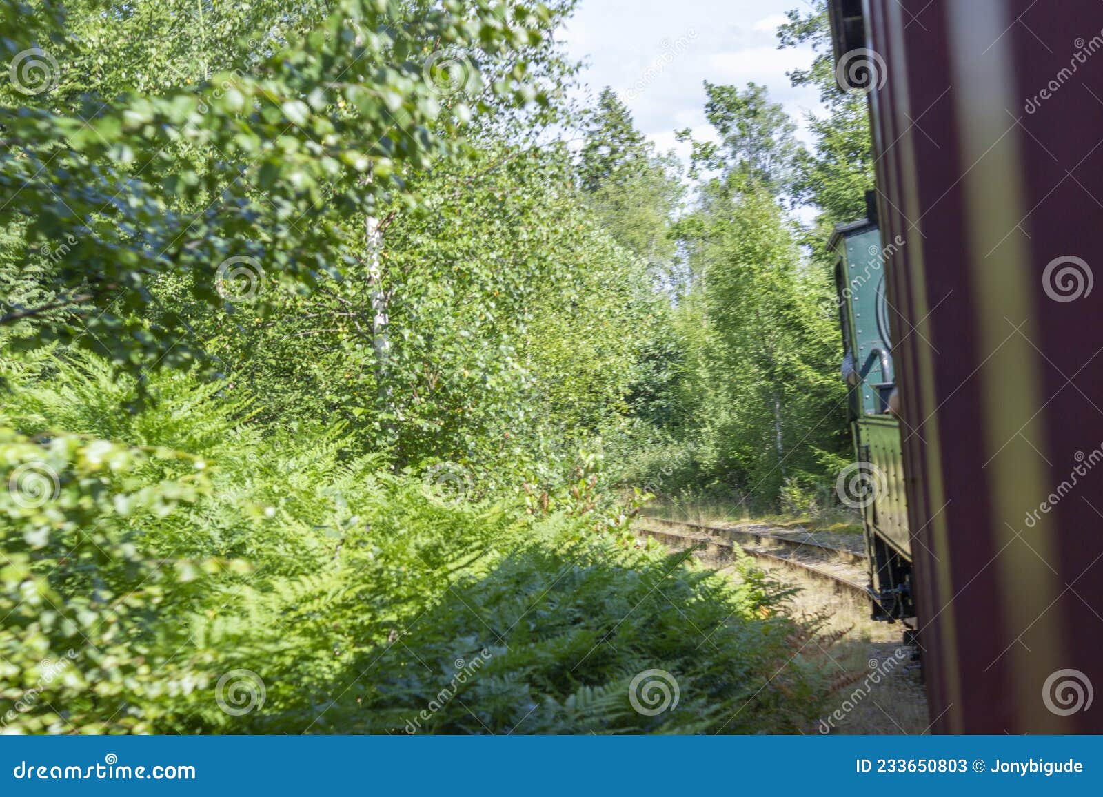 a sight from an old railroad in ohs, sweden