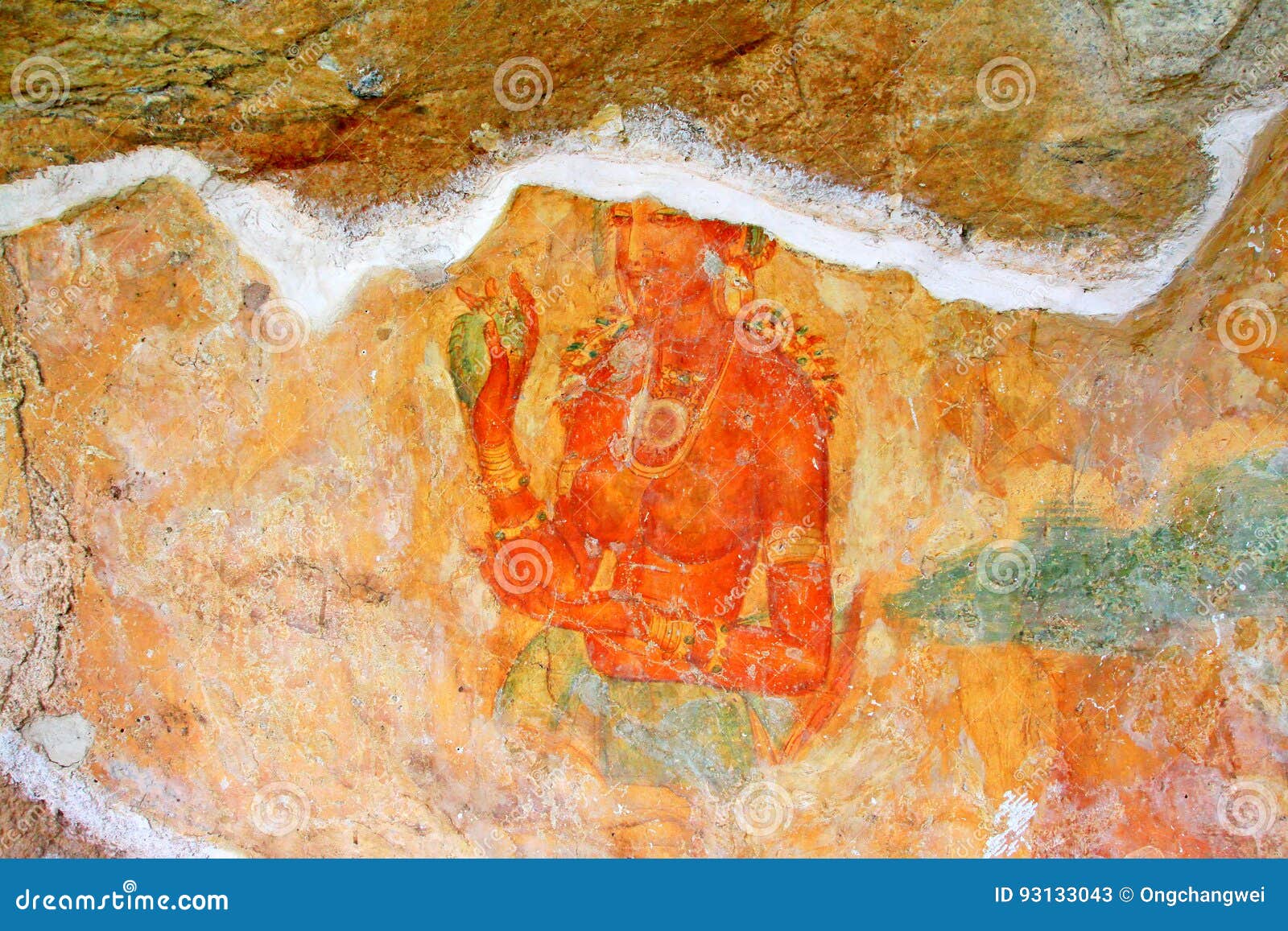 Sigiriya Sri Lanka Frescoes Welcome