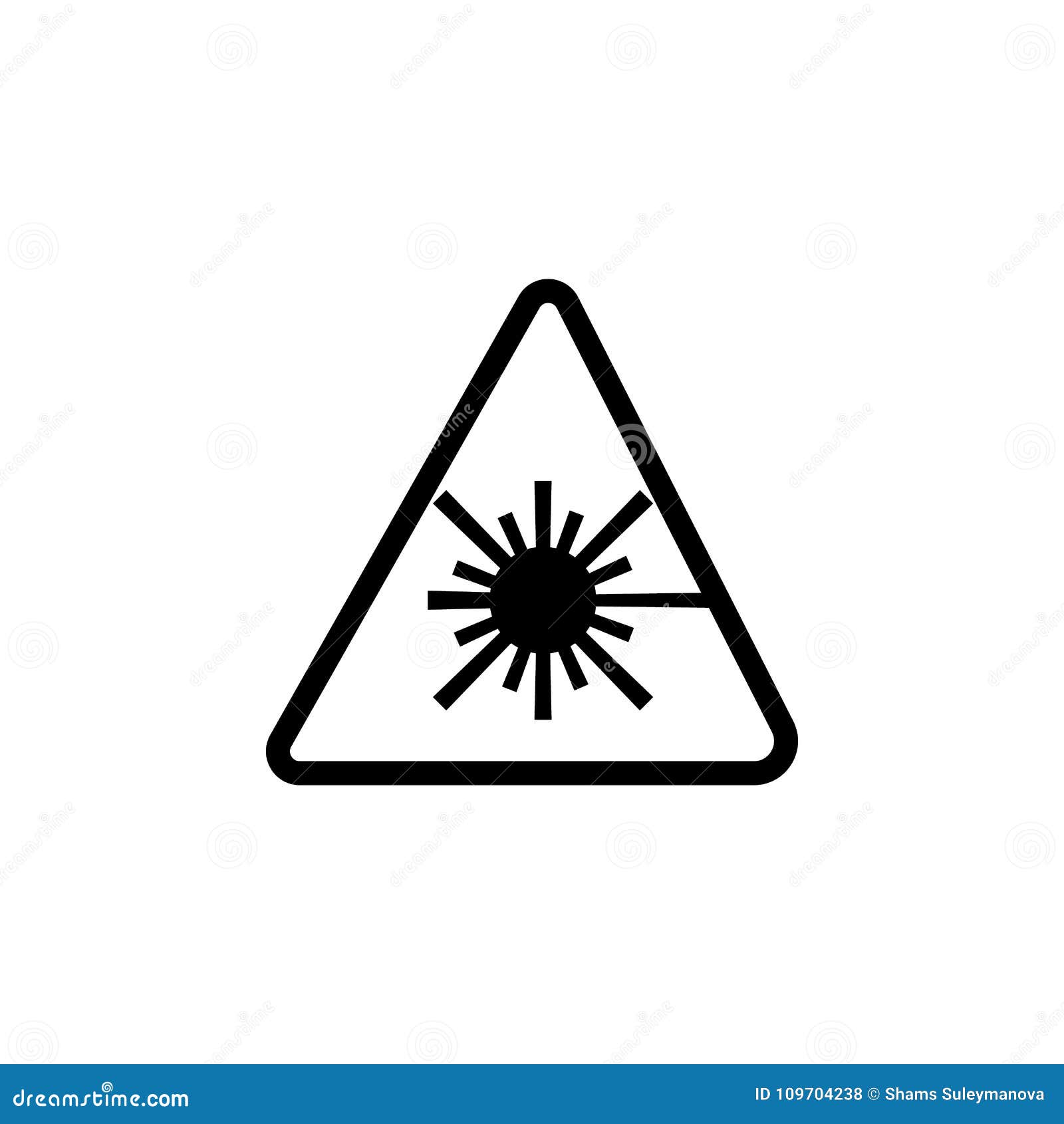 The Sign is Dangerous Icon. Element of Warning for Mobile Concept and ...