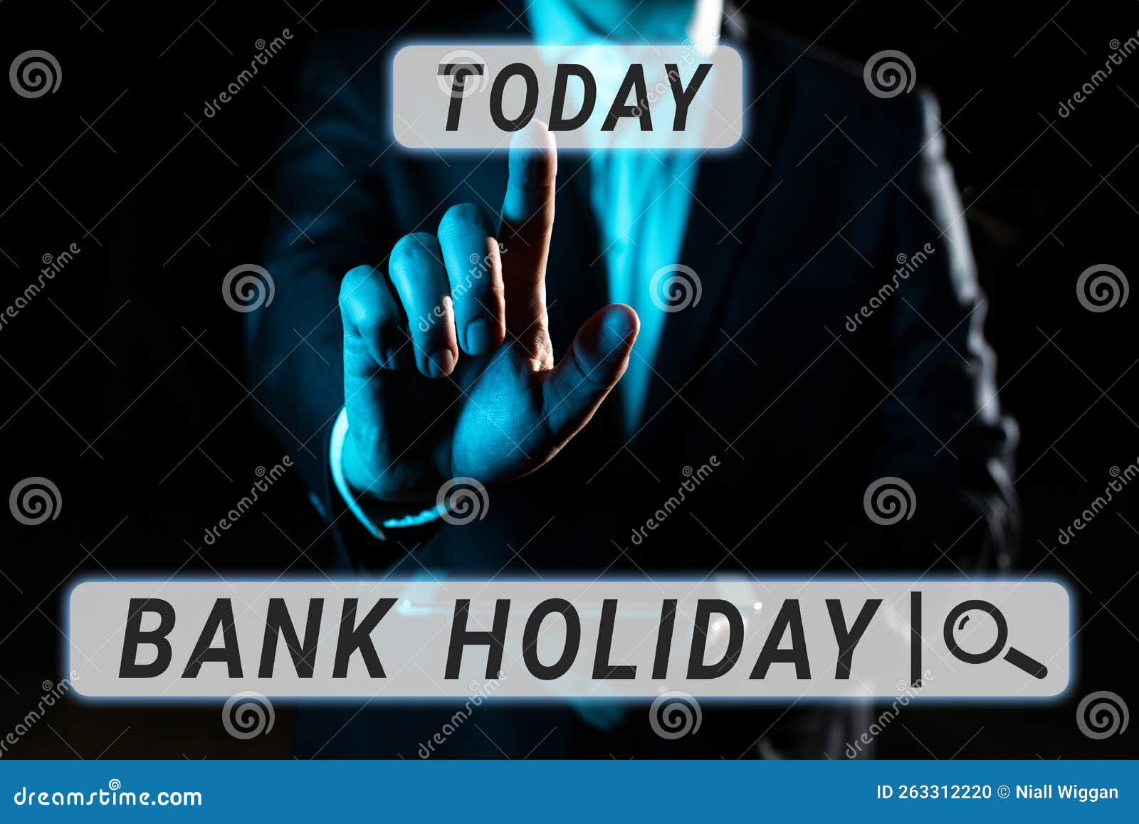 Sign Displaying Bank Holiday. Concept a Day on Which Banks are