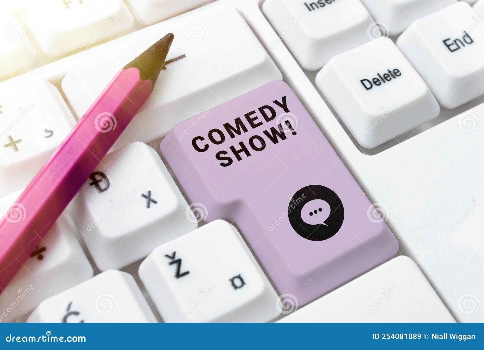Sign Displaying Comedy Show. Concept Meaning Funny Program Humorous