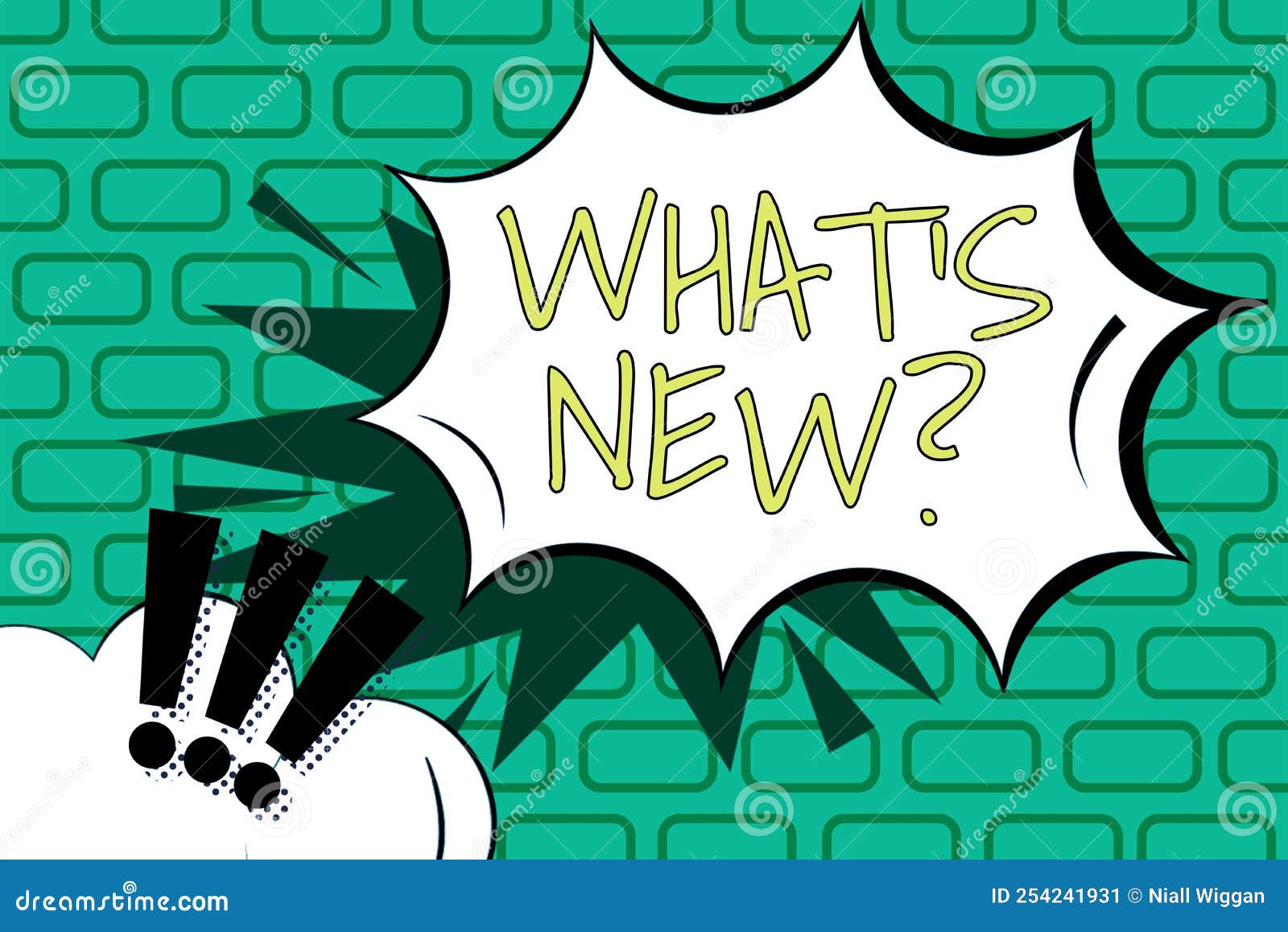 Handwriting Text What S is New Question. Word Written on Asking about