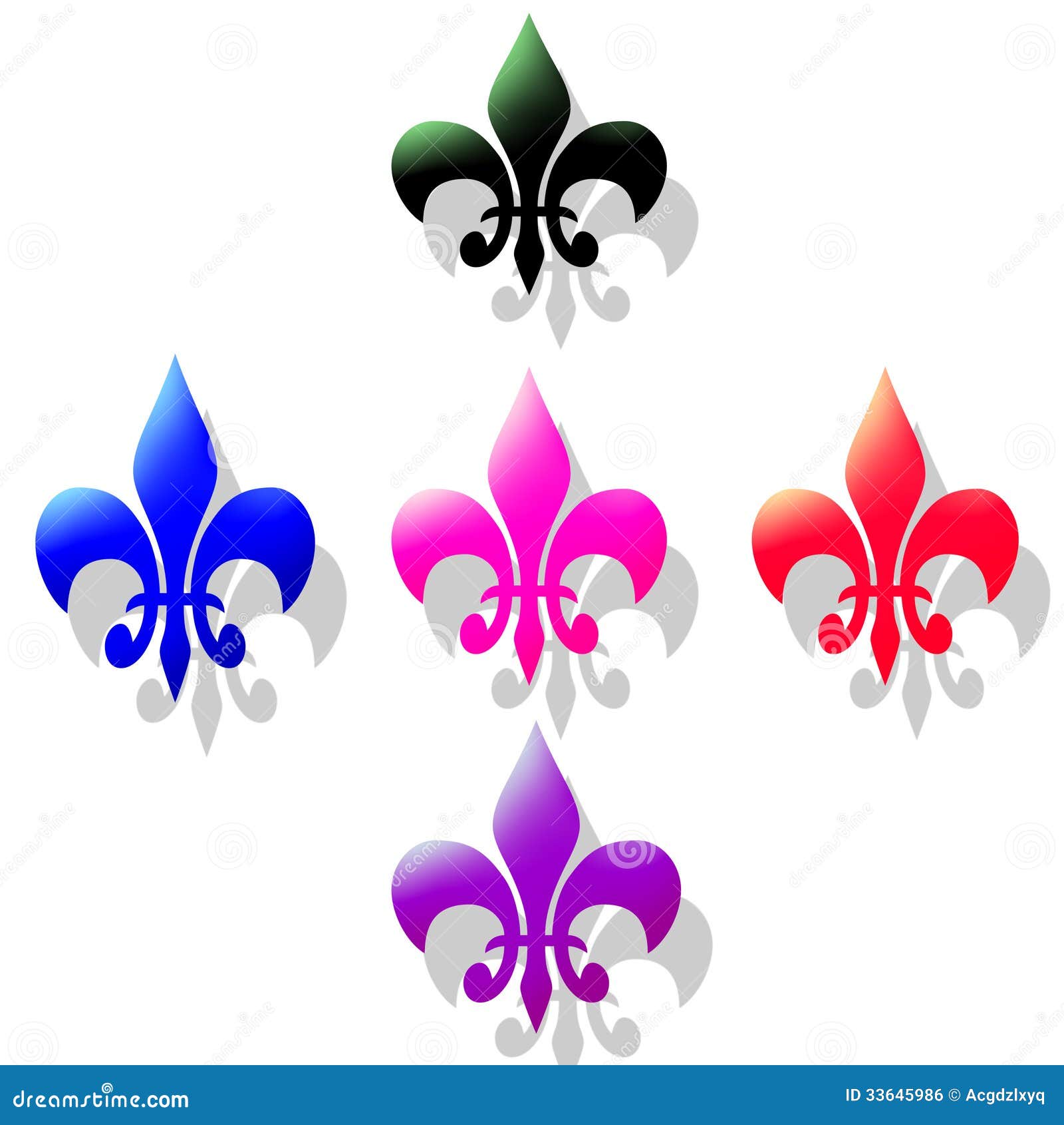 Download Sign flower ornament lily stock illustration. Illustration ...