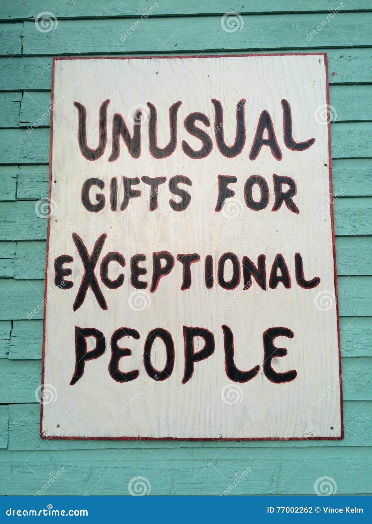 sign for gifts