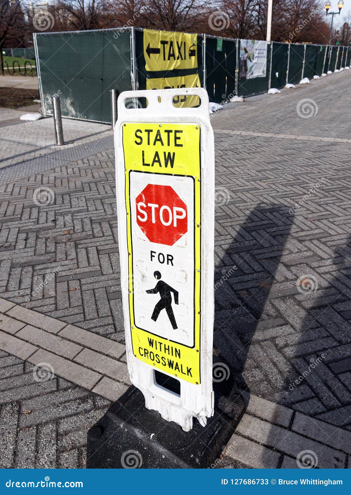 Pedestrian crossing give way rules