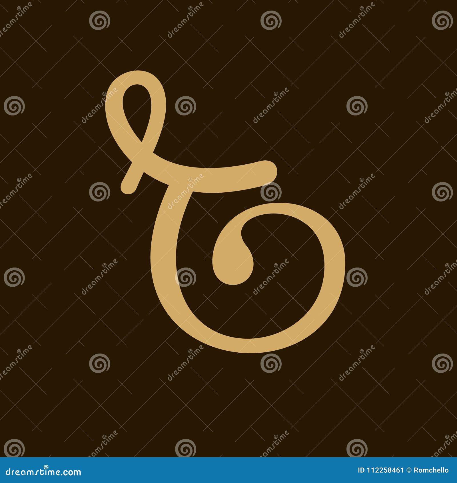 Sign the letter T stock vector. Illustration of font 112258461