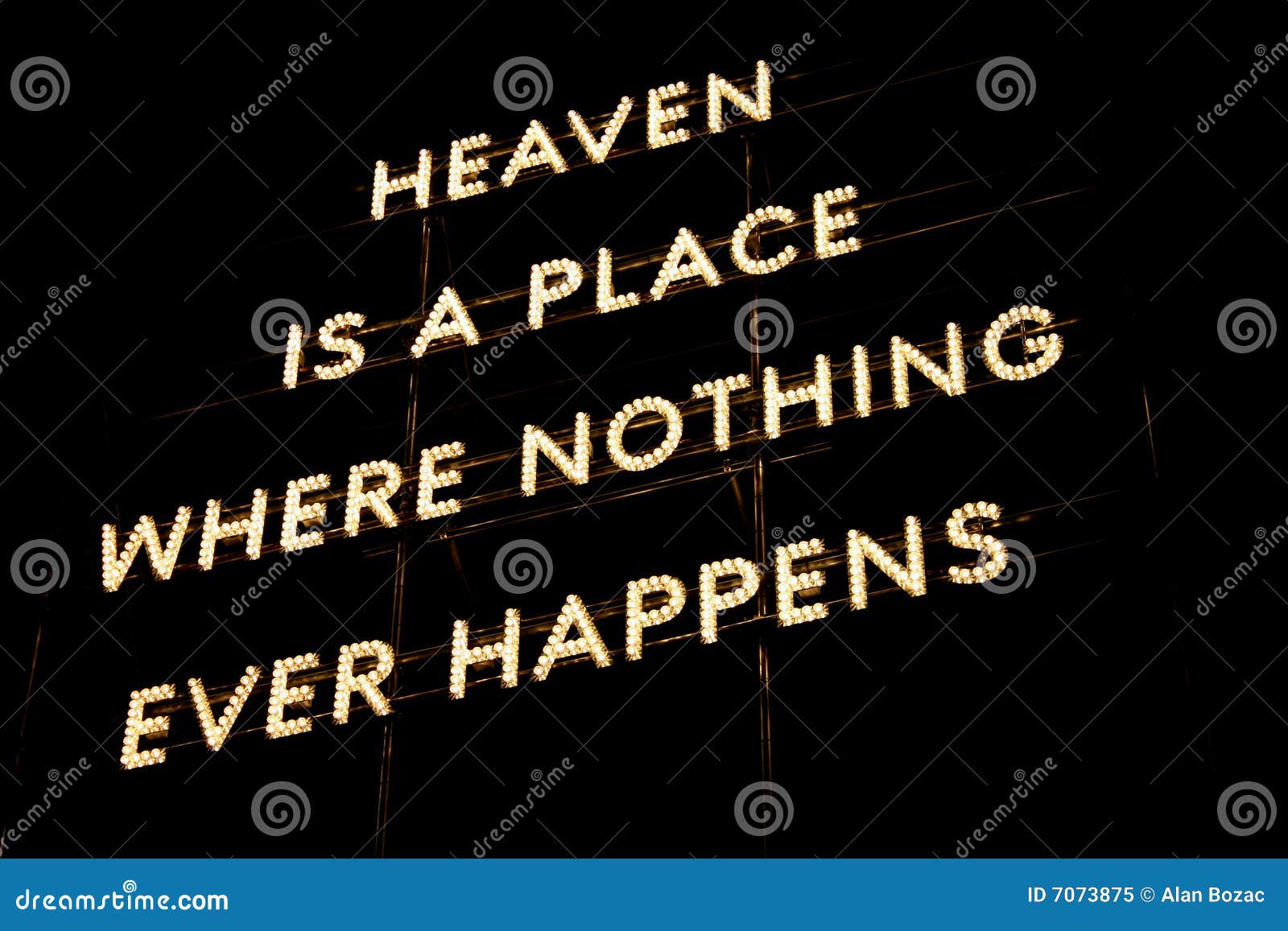 Sign in lights stock image. Image of heaven, lights, religion 7073875