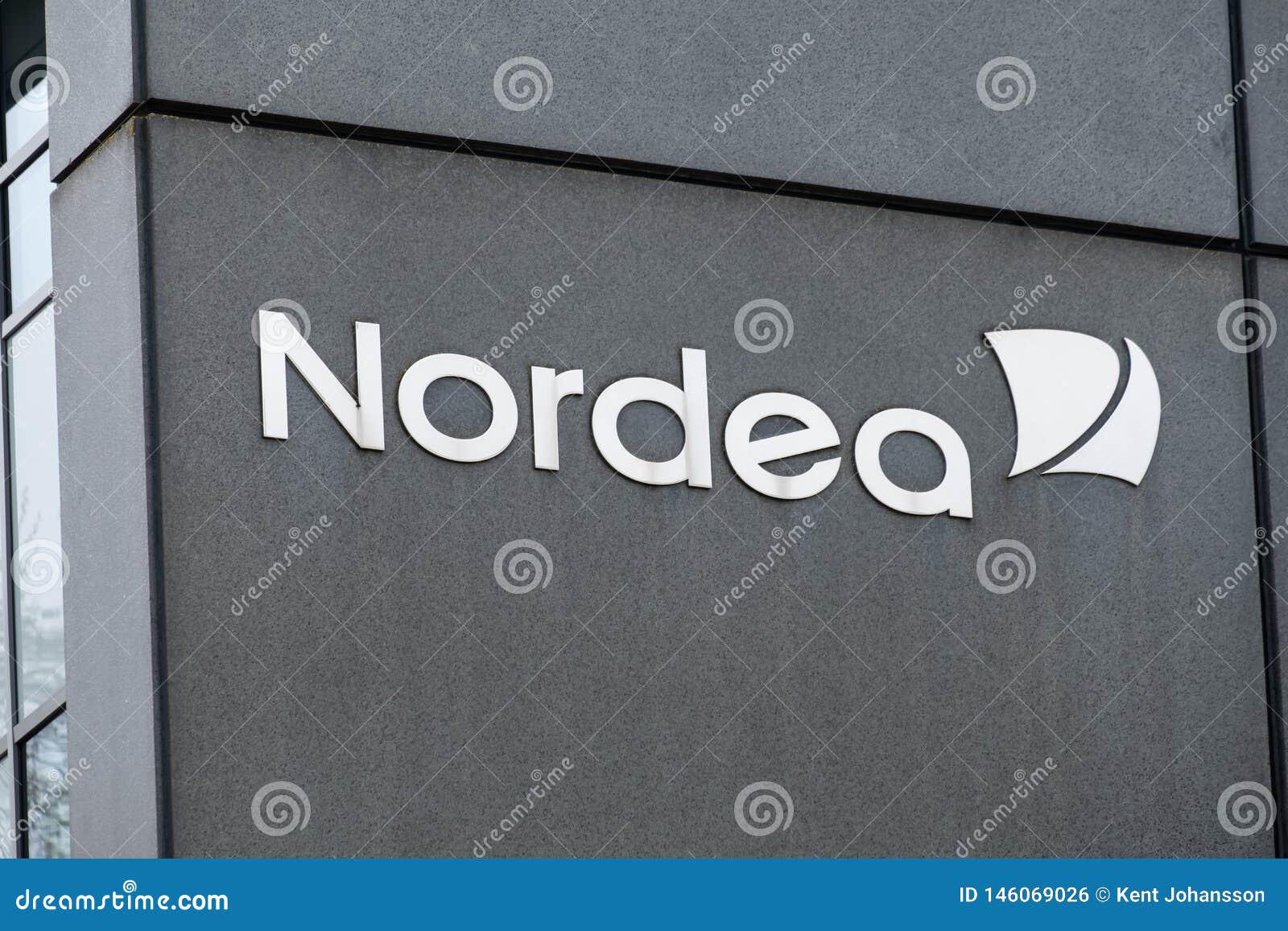 Sign And Logo Of Nordea Bank AB Editorial Photo - Image of ...