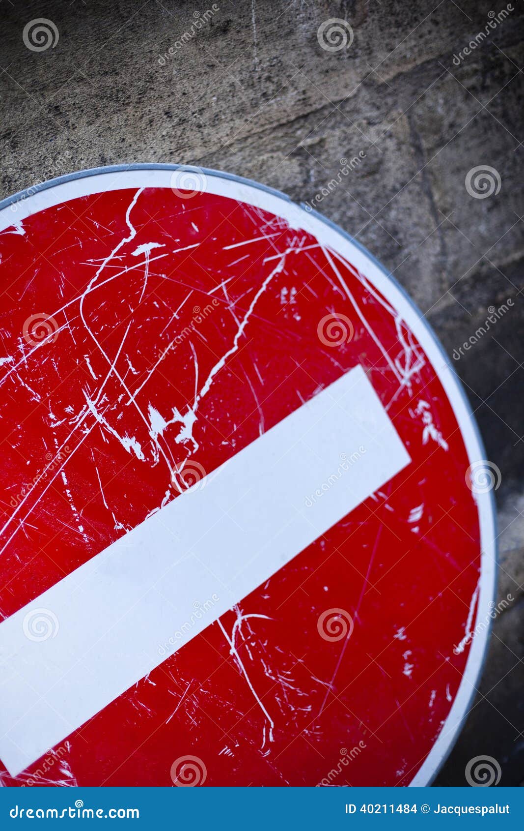 Sign stock photo. Image of white, symbol, damaged, wall - 40211484