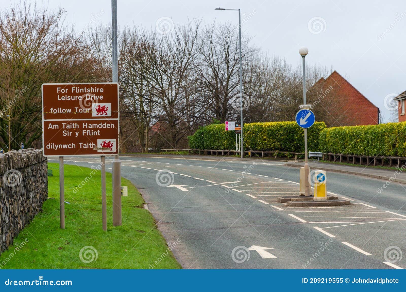 Sign At Start Of The Flintshire Leisure Drive Editorial Image Image sign-at-start-of-the-flintshire-leisure-drive-editorial-image-image