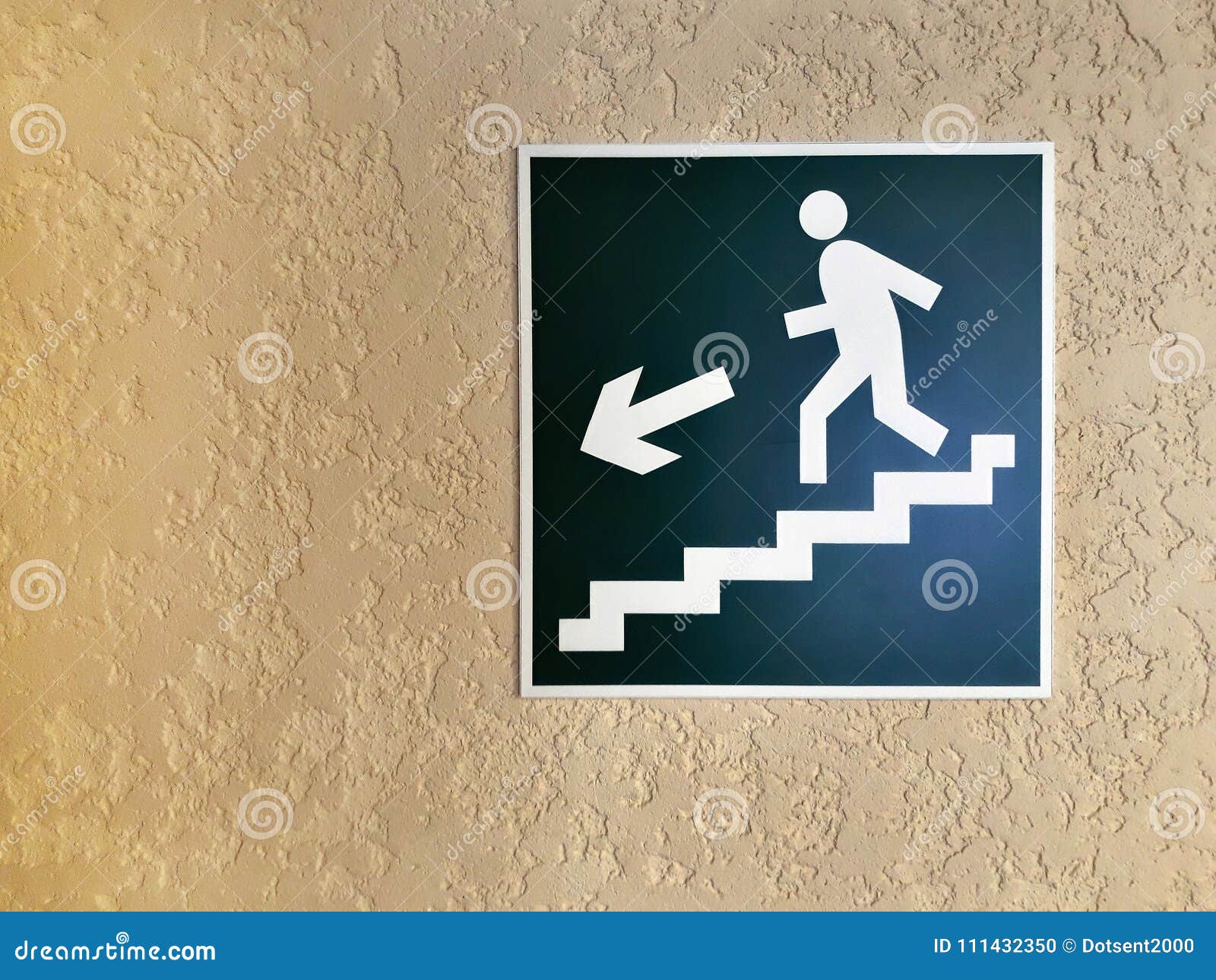 Sign on the wall. stock illustration. Illustration of advice 111432350