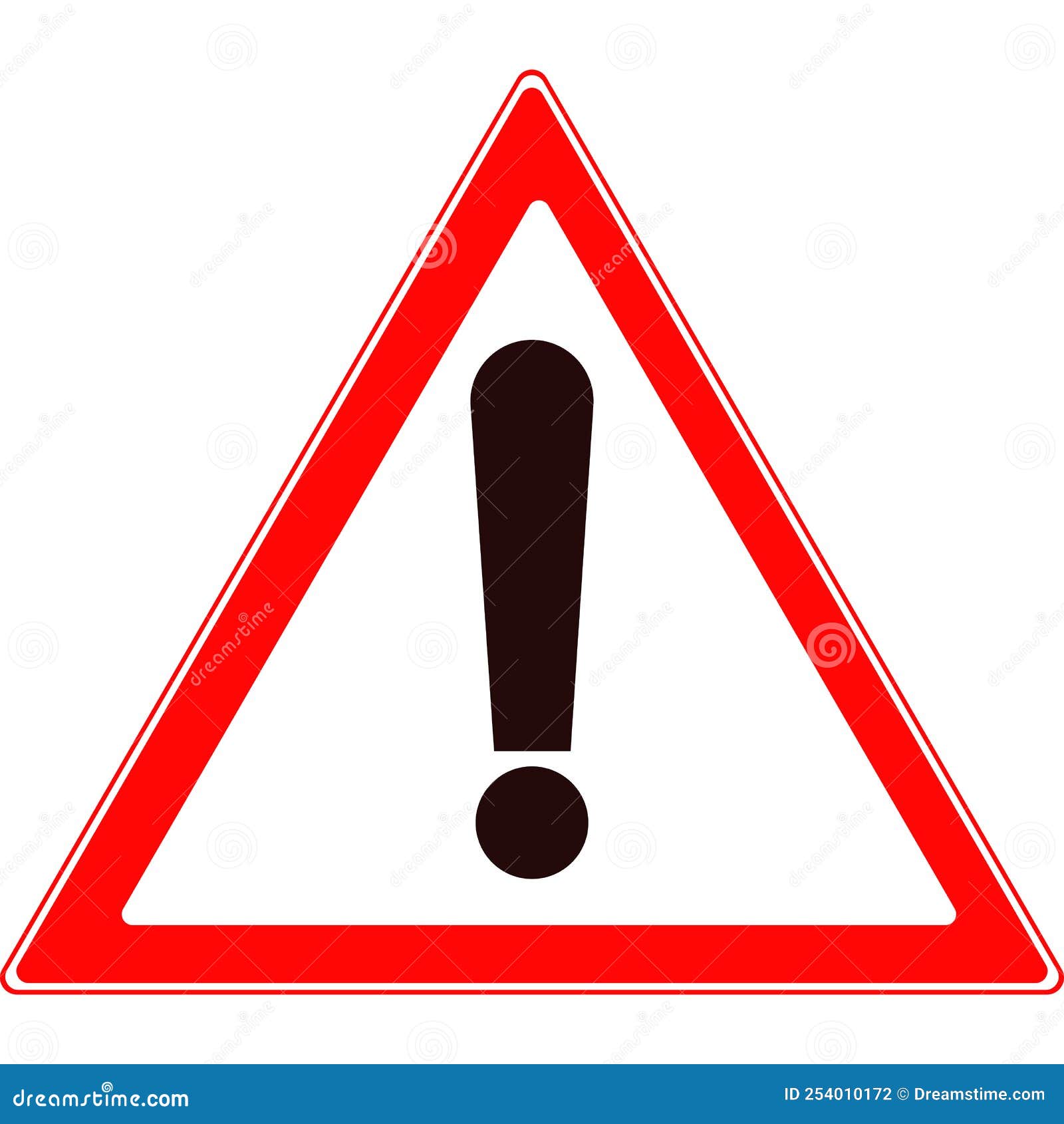 A Sign Warning of Other Dangers on the Road. Stock Vector ...