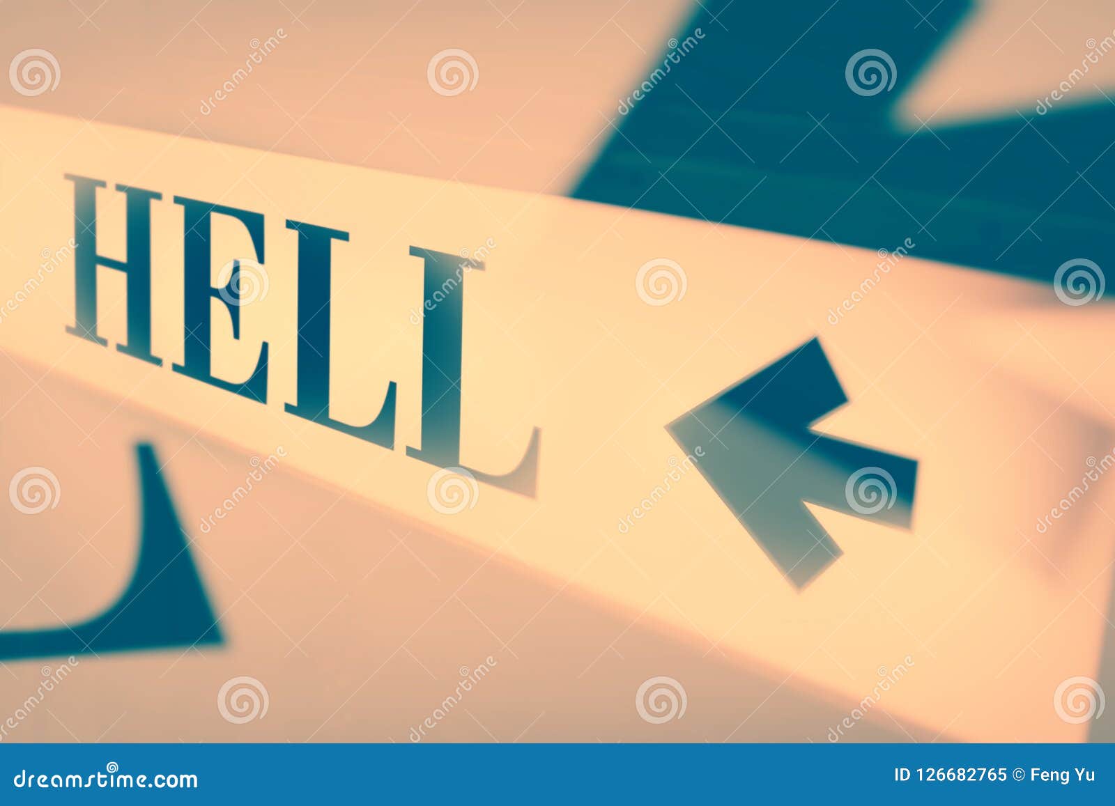 Sign of word hell stock image. Image of word, information 126682765