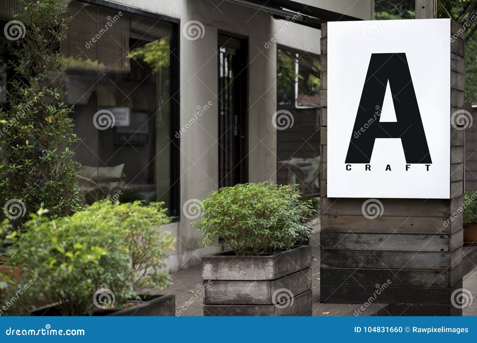 signage outside a restaurant advertise