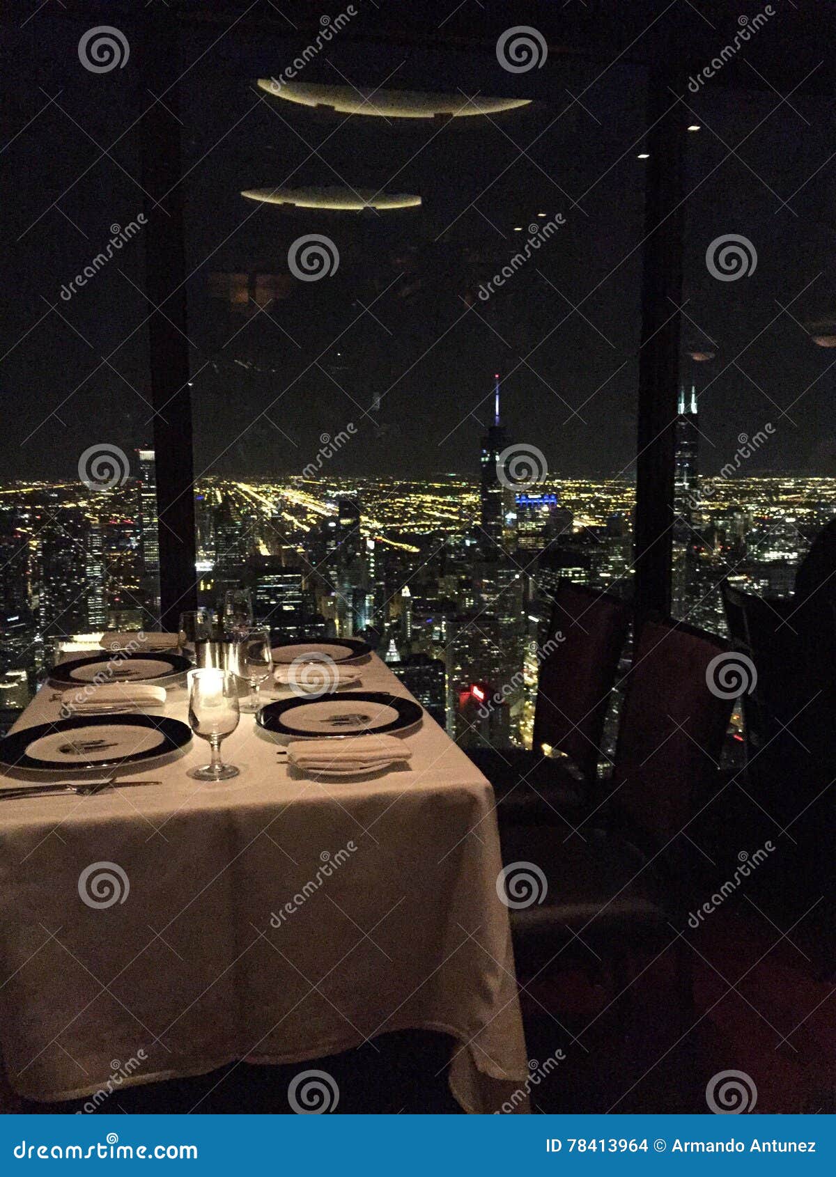 Signature Room At The 95th Stock Photo Image Of Chicago