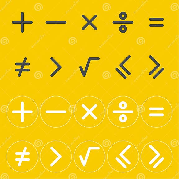 LES SIGNES EN MATH MATIQUES visual data 5