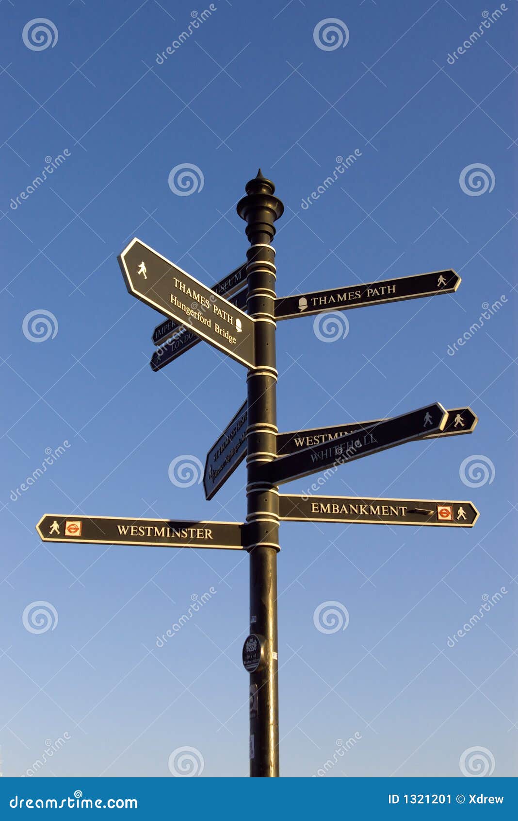 Signpost with Many Directions Stock Image Image of crossroads, guide
