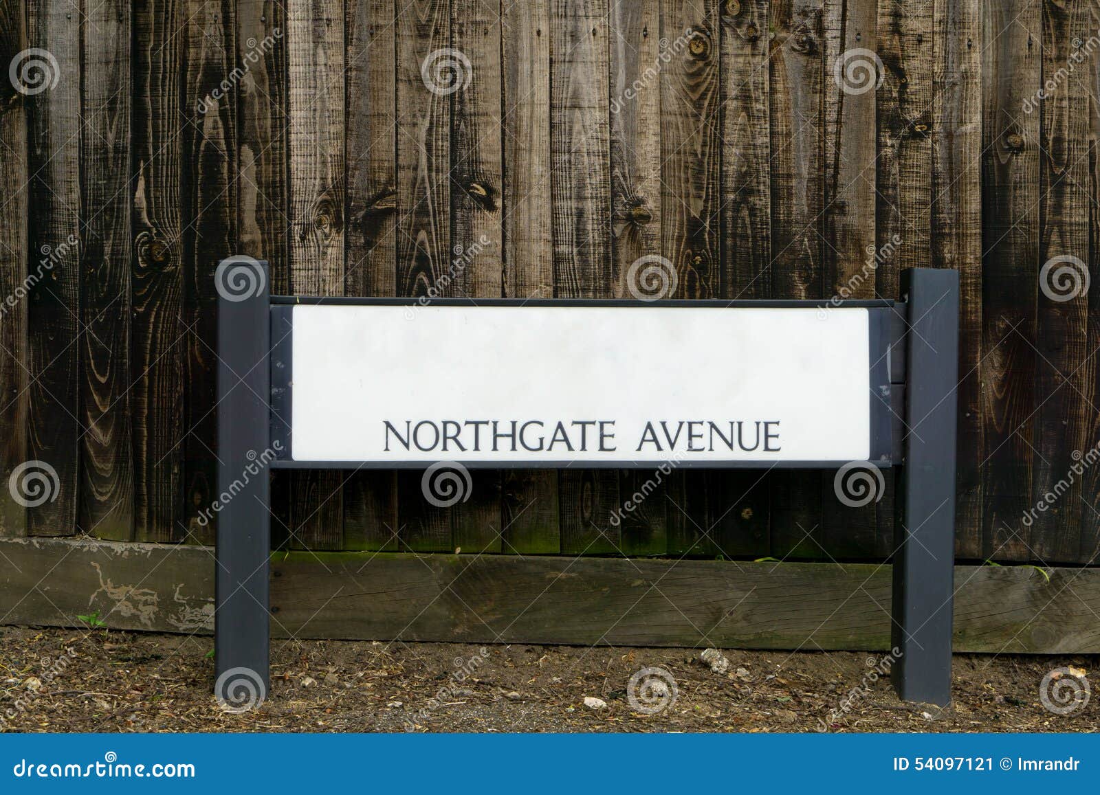 Signpost for Northgate Avenue Stock Image Image of closeup, norfolk