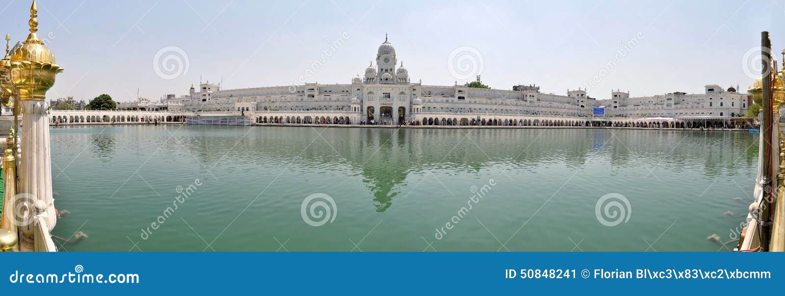 sikh holy golden temple in amritsar, punjab, india