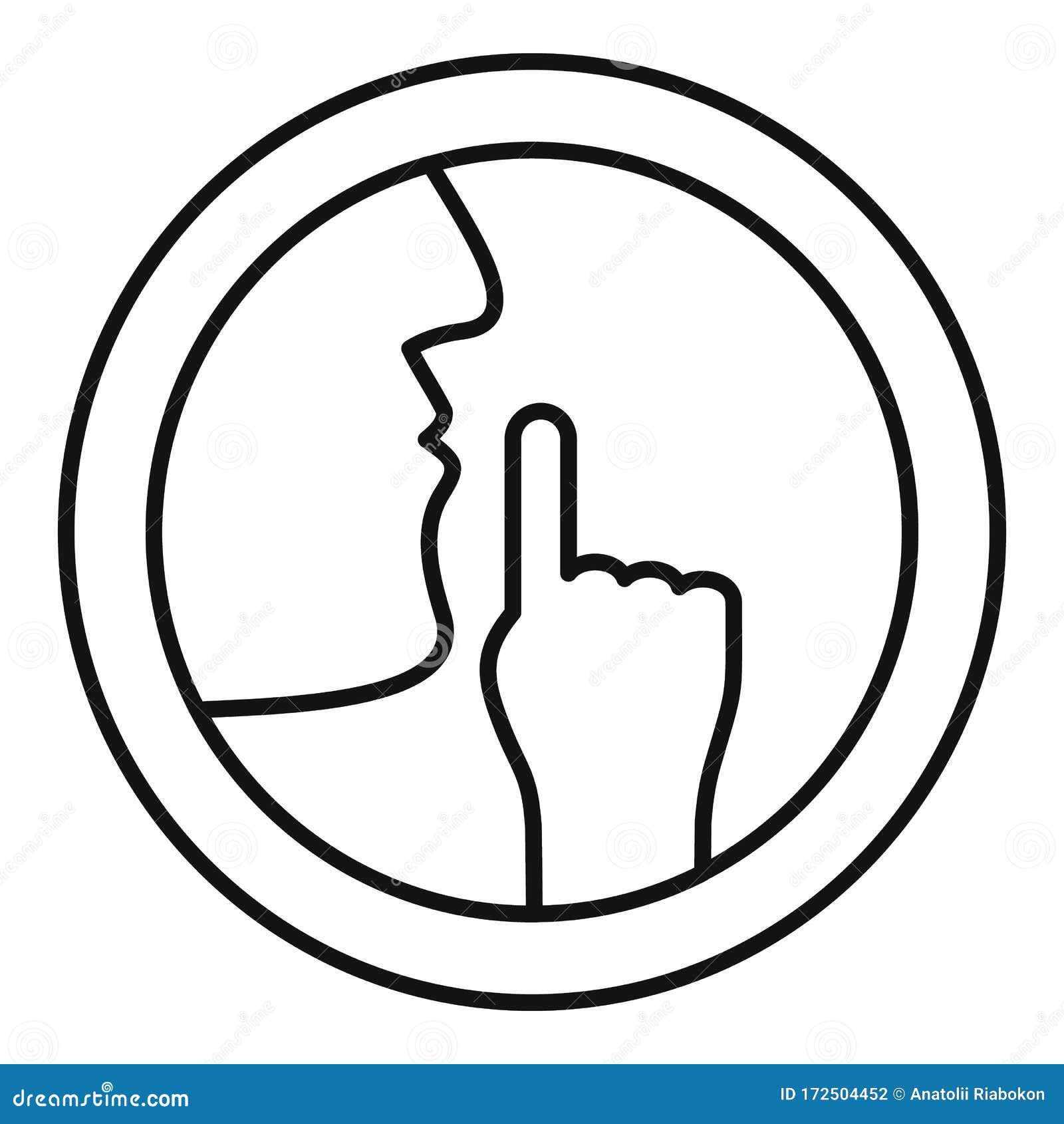 Hush Pictogram On Pixelated Background Royalty Free Stock Image hush-pictogram-on-pixelated-background-royalty-free-stock-image
