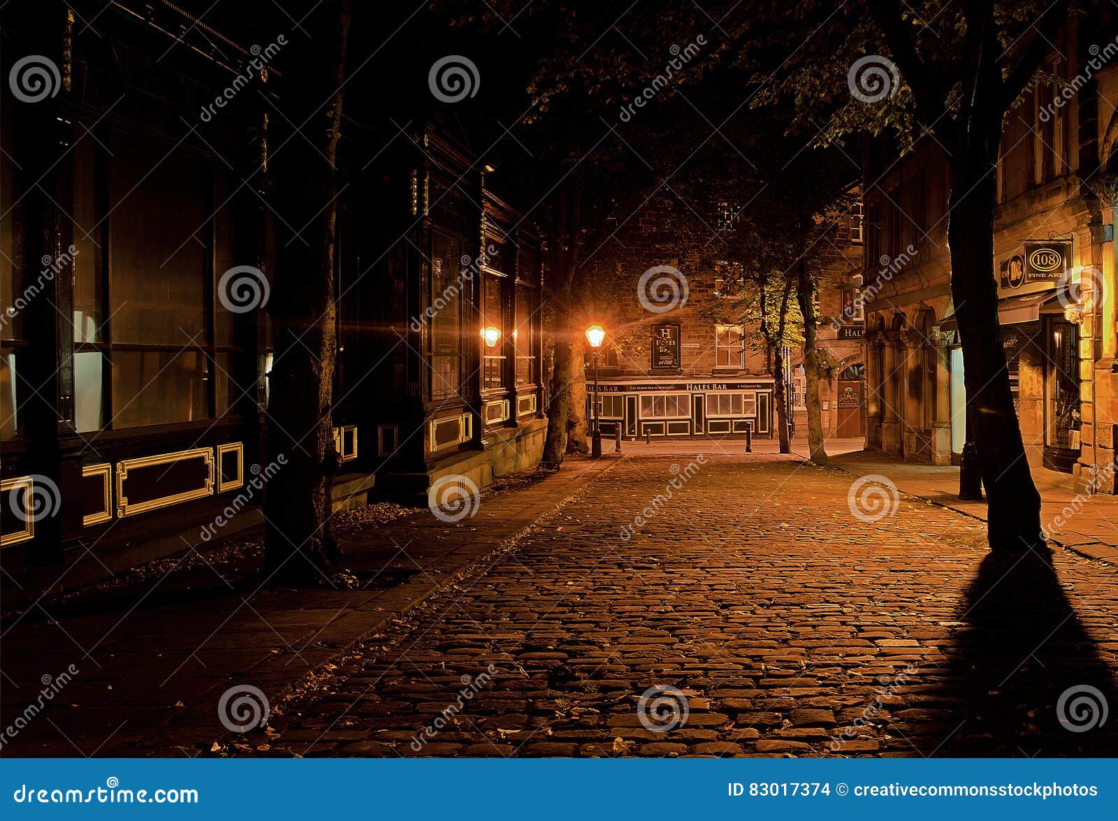 Silent Street During Night Picture. Image 83017374
