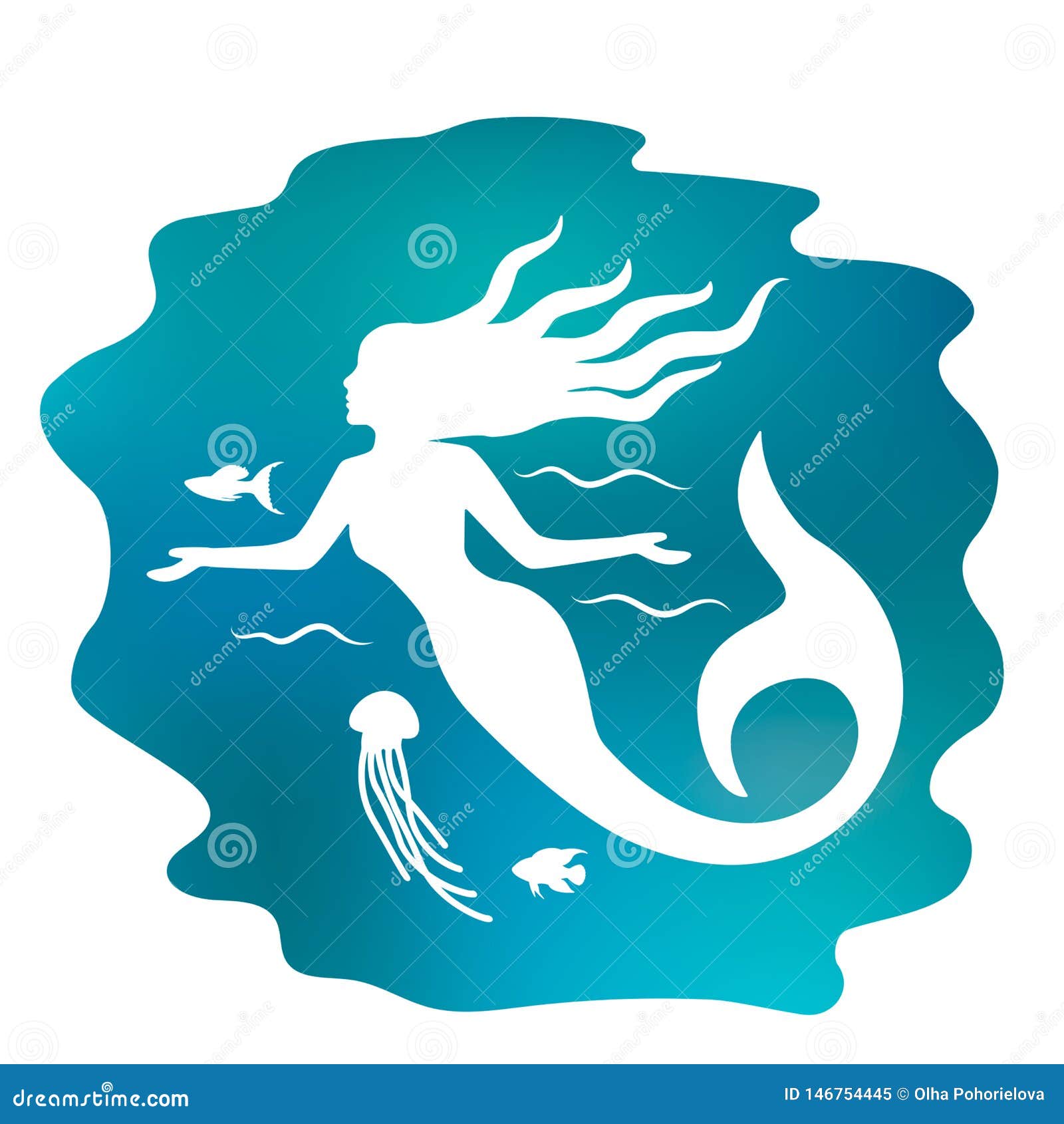 Free Free 302 Mermaid Hair Svg SVG PNG EPS DXF File