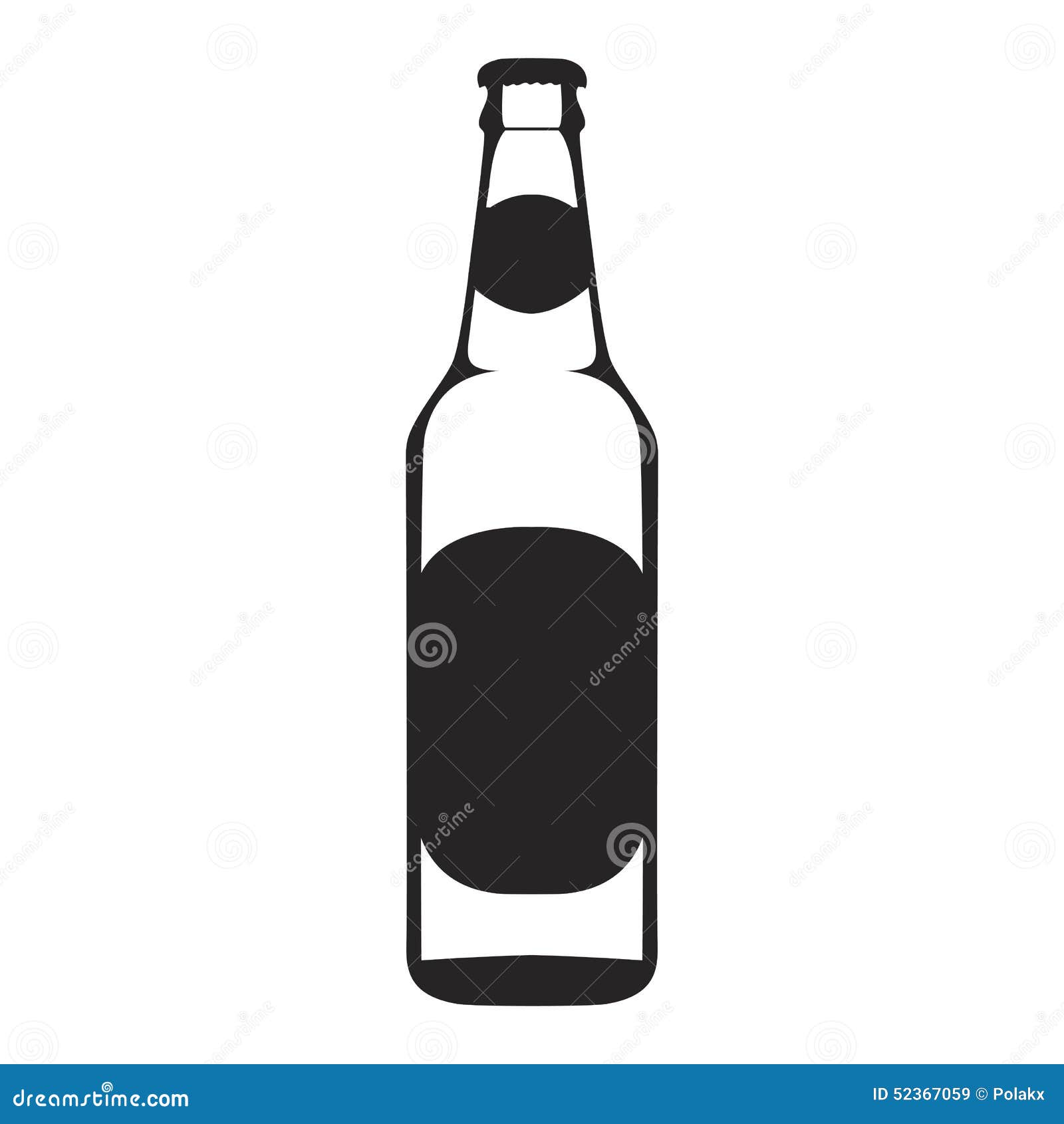 beer vector silhouette