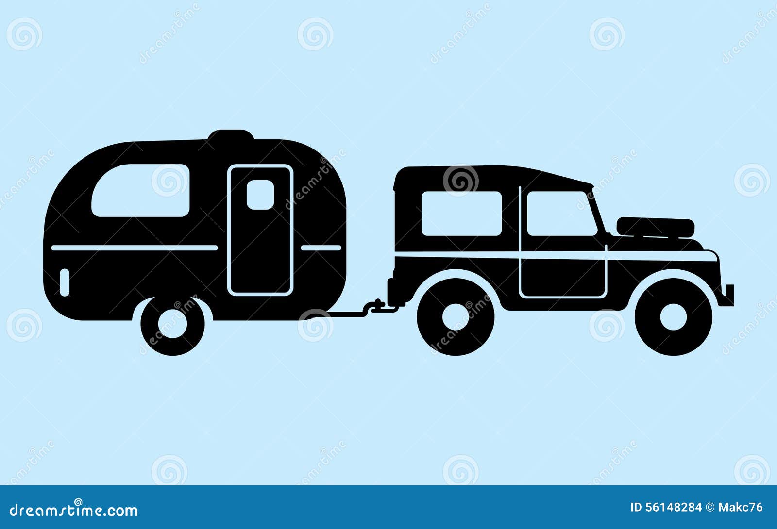 free clipart car and caravan - photo #29