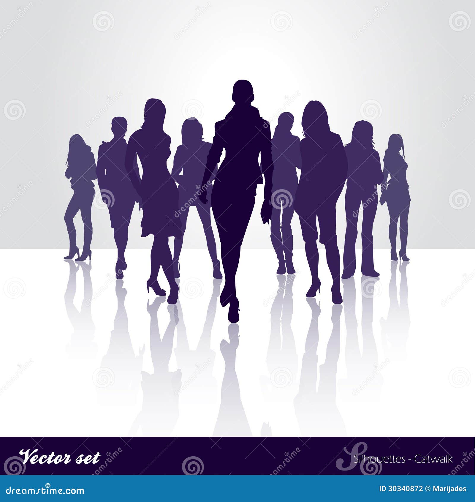 Catwalk Cartoons Illustrations And Vector Stock Images