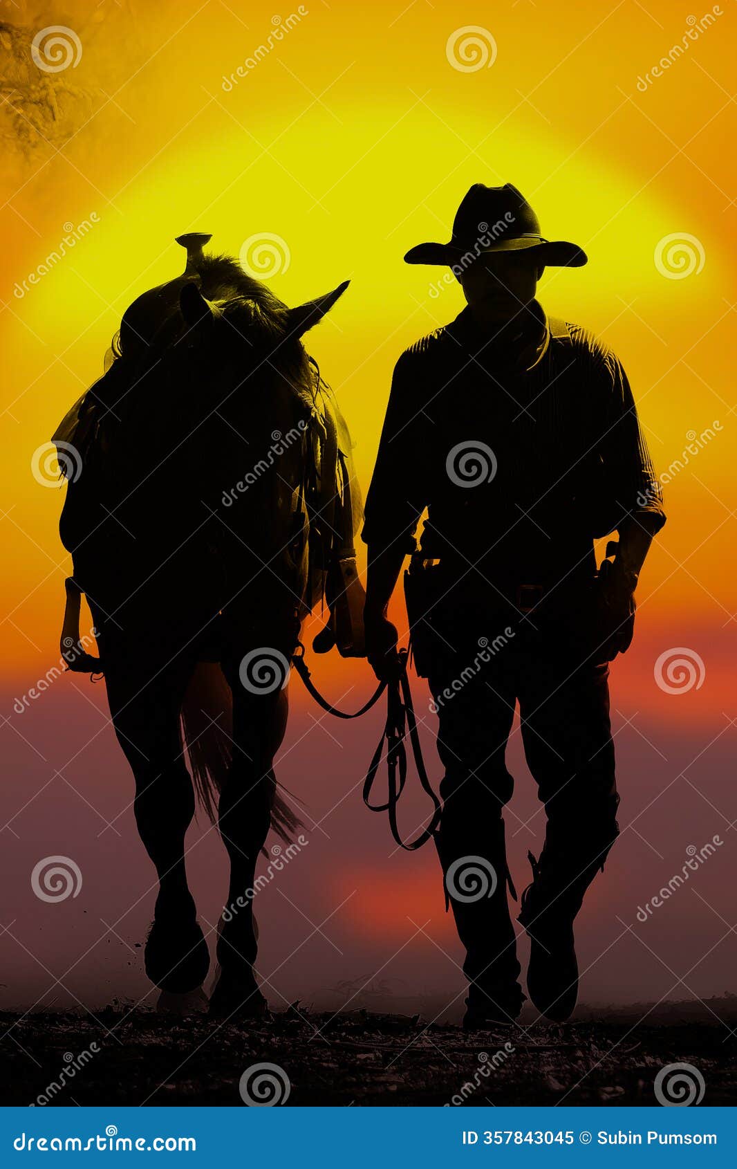 Cowboy Riding Stallion Silhouette – Royalty-Free Vector | VectorStock, image size:1066x1690