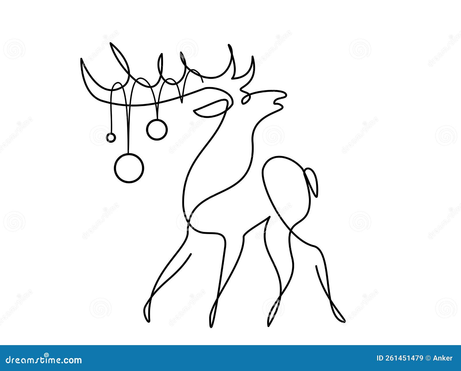 Cerf de Noël