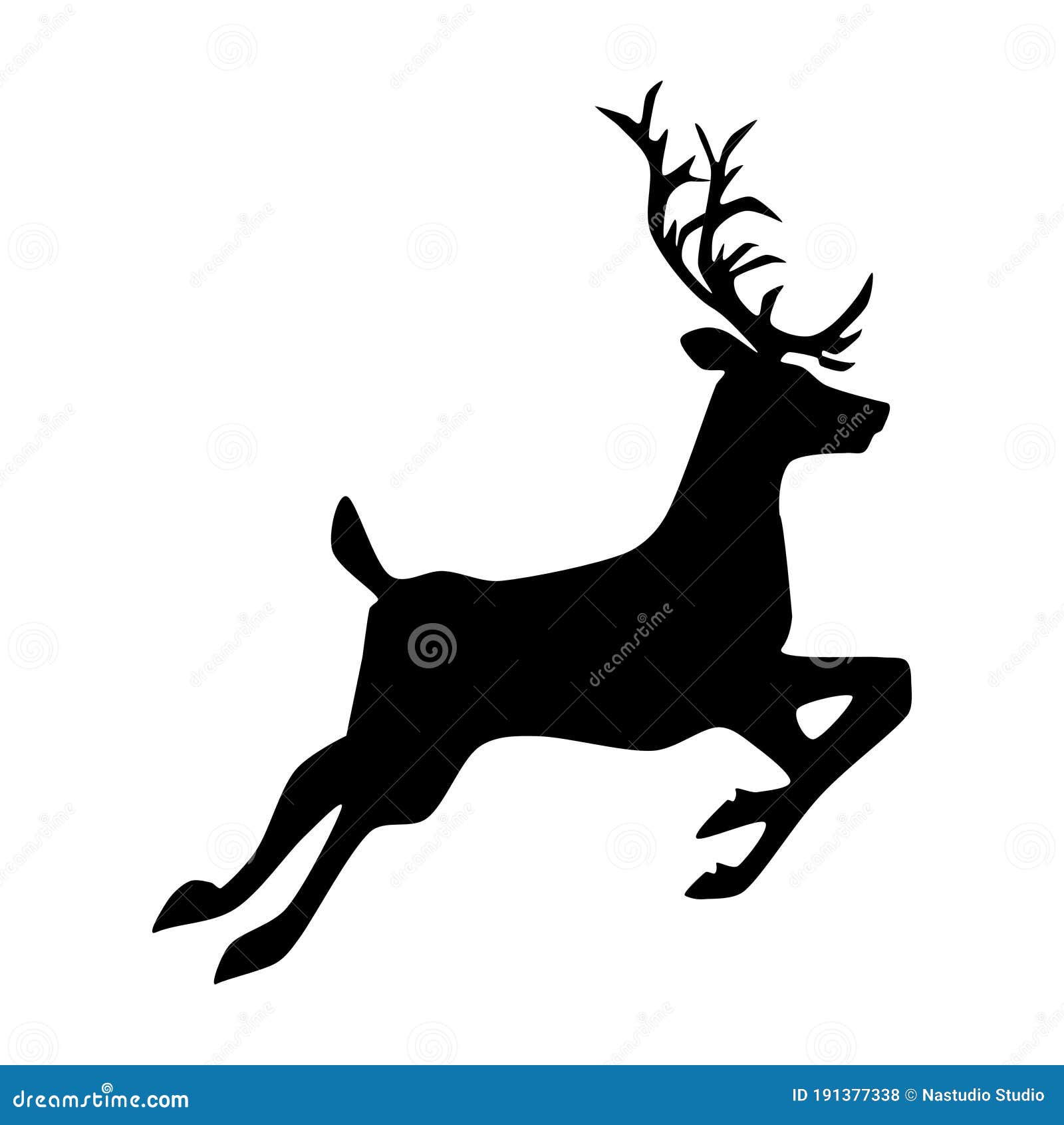 Deer Logo Vector | CartoonDealer.com #76644653