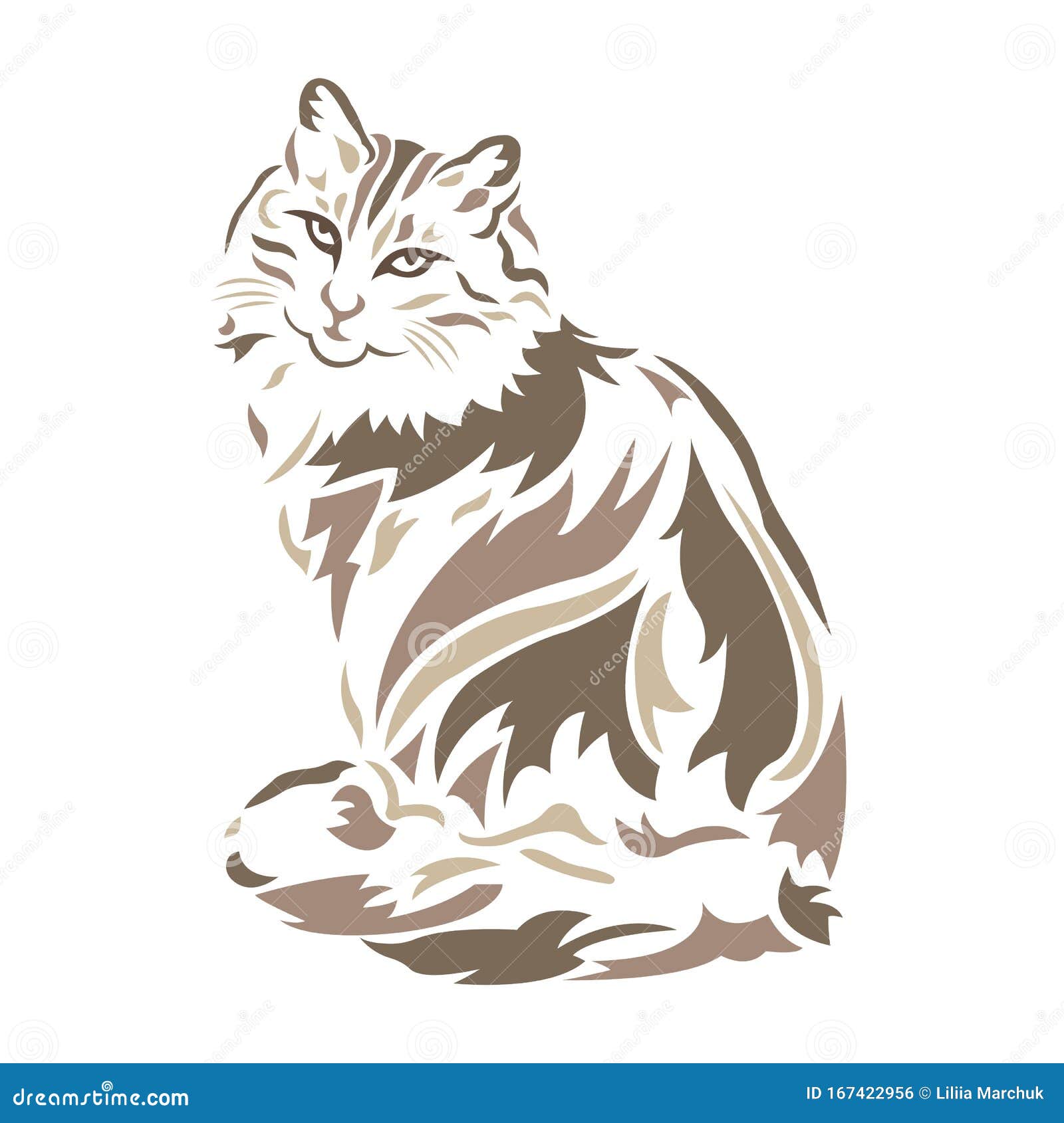 Brown cat icon - Free brown animal icons