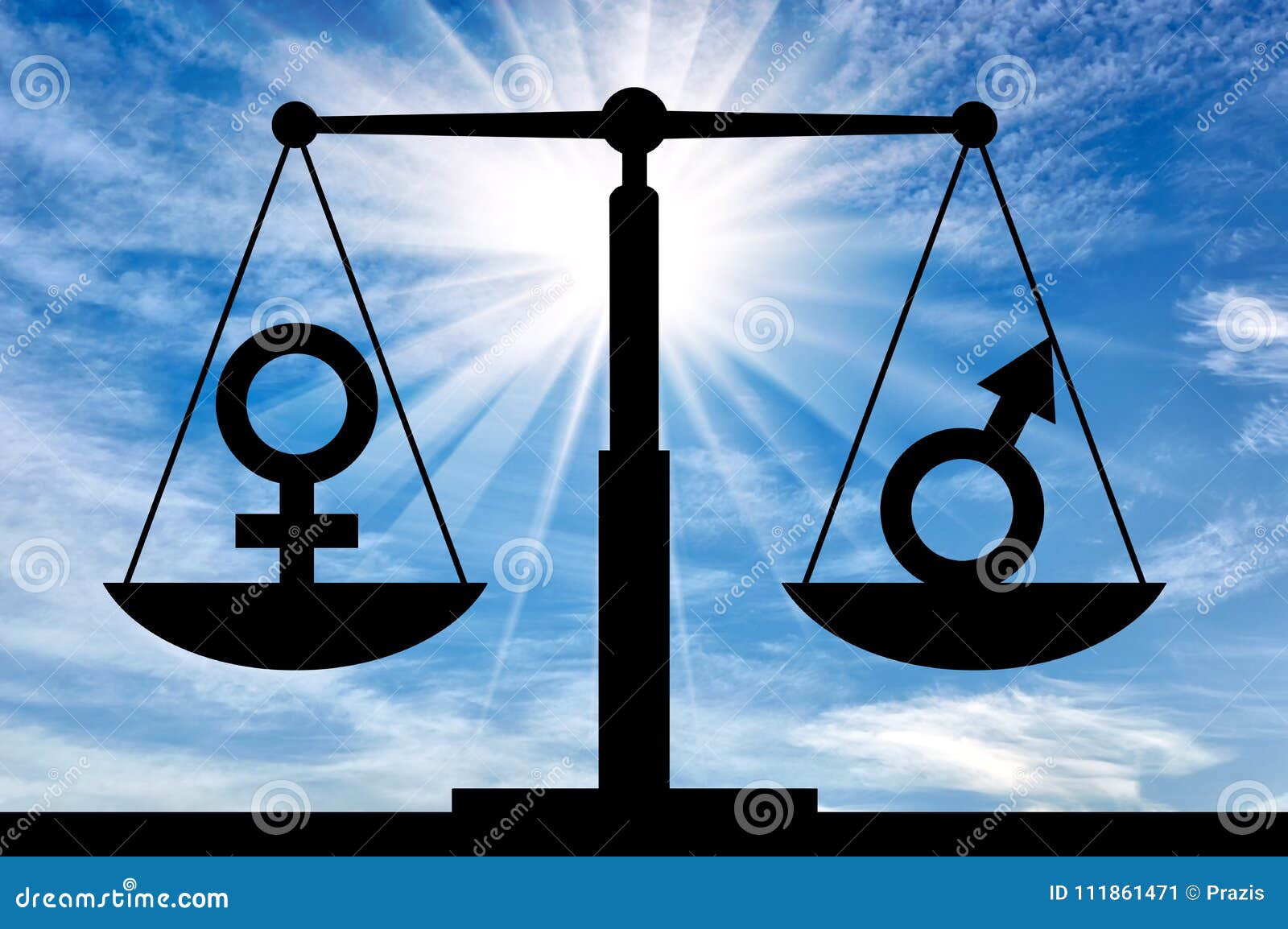 concept of equal rights for women with men