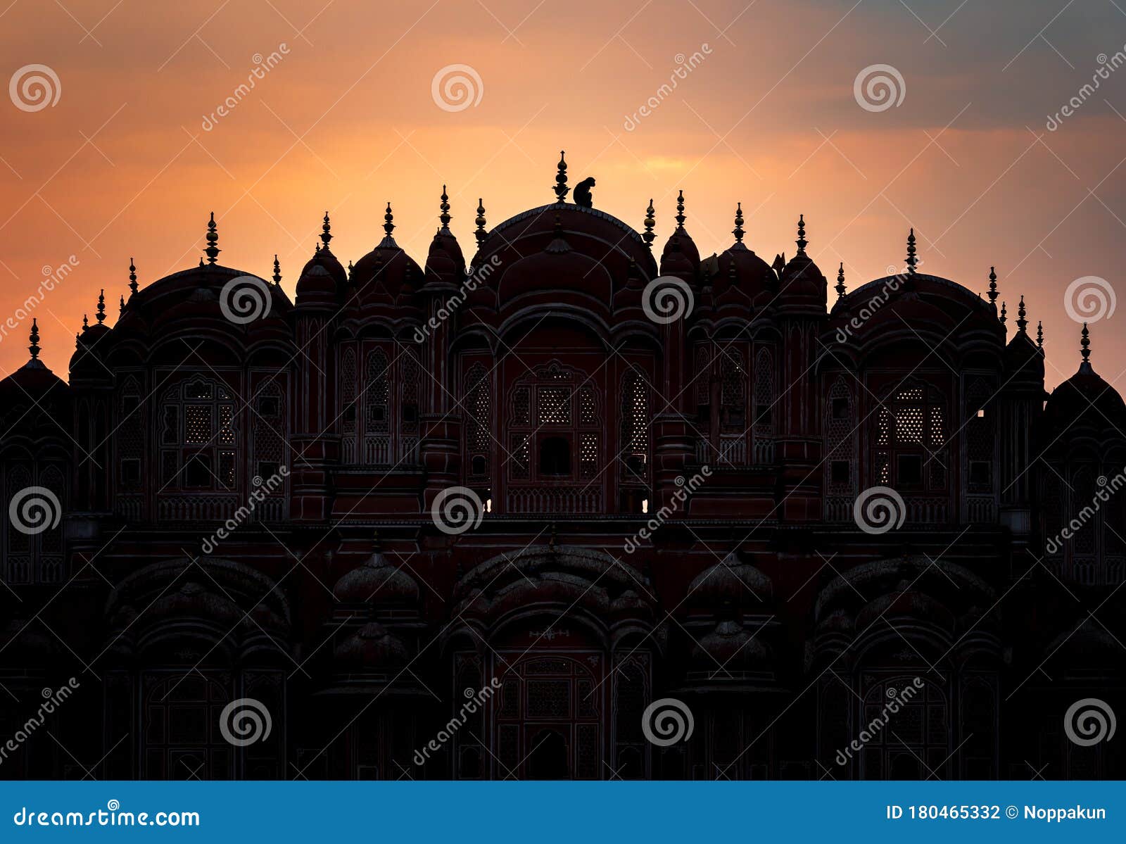 Hawa Mahal Icon Set In Flat And Line Styles Stock Illustration - Download  Image Now - Hawa Mahal, Rajasthan, Palace - iStock