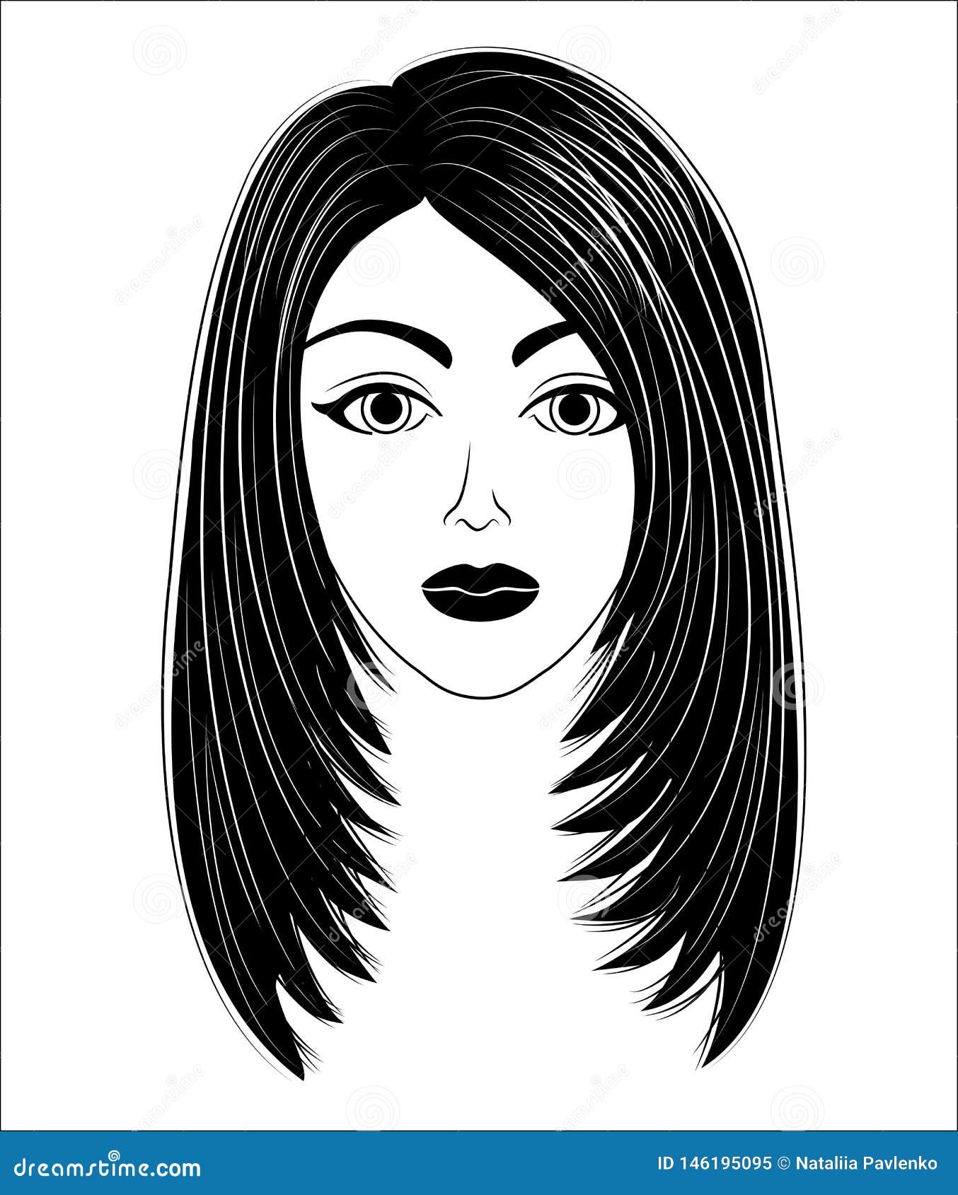 Silhouette of a Head of a Sweet Lady. the Girl Shows Her Hairstyle on Long and Medium Hair. the Woman is Beautiful and Stylish. Stock Illustration - Illustration of hairstyle, lips: 146195095 Silhouette of a Head of a Sweet Lady. the Girl Shows Her Hairstyle on Long and Medium Hair. the Woman is Beautiful and Stylish. Stock Illustration - Illustration of hairstyle, lips: 146195095