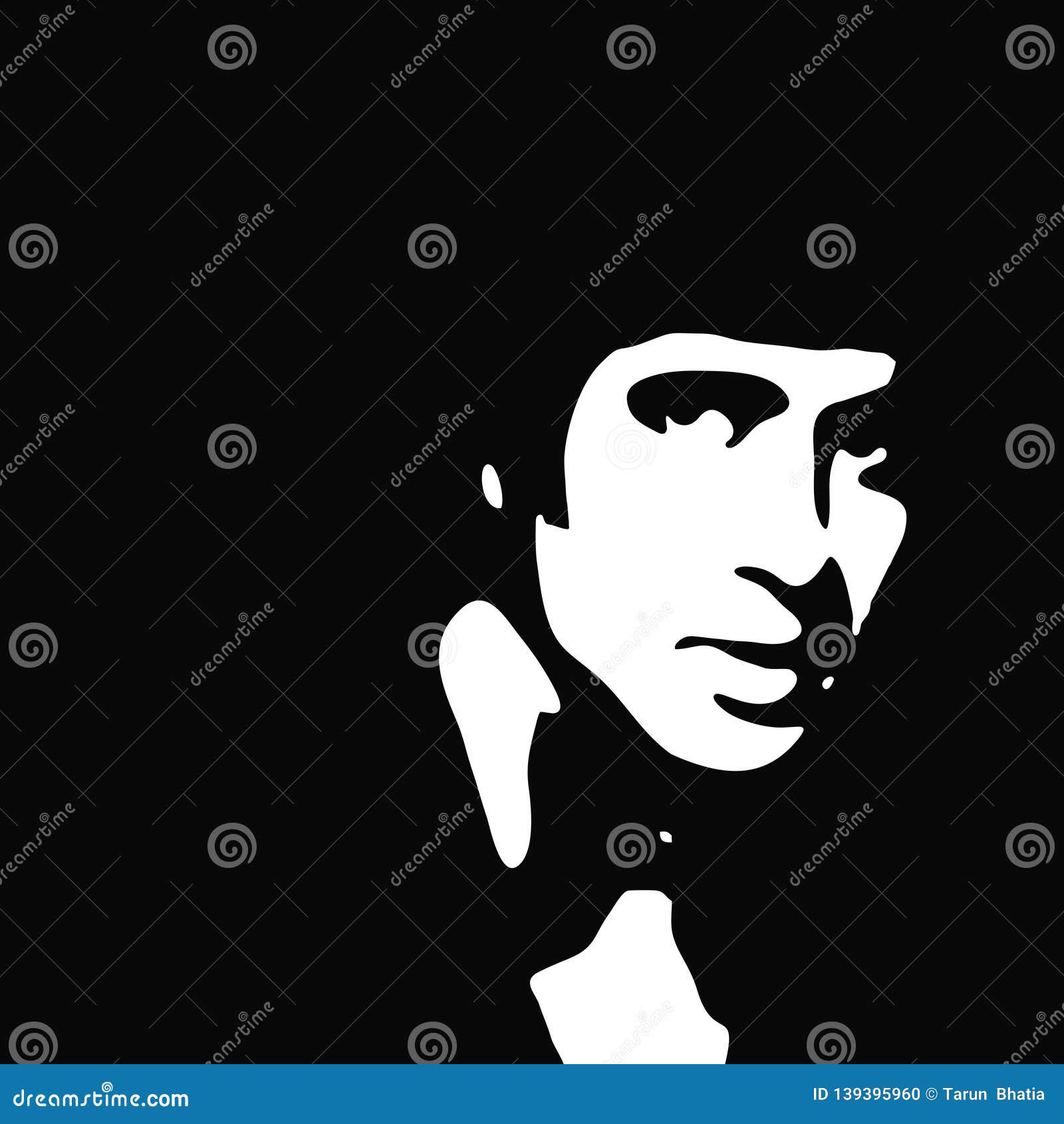 Indian Flim Star Amitabh Bachchan, with PNG Format. Stock Photo -  Illustration of bollywood, silhouette: 139395960