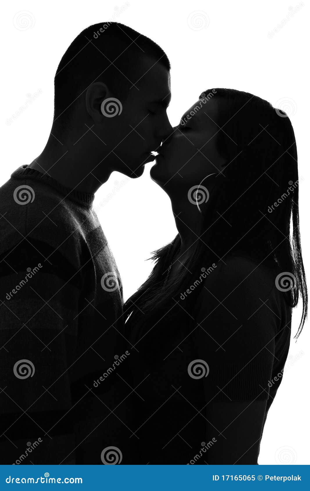 Black Girl Kissing
